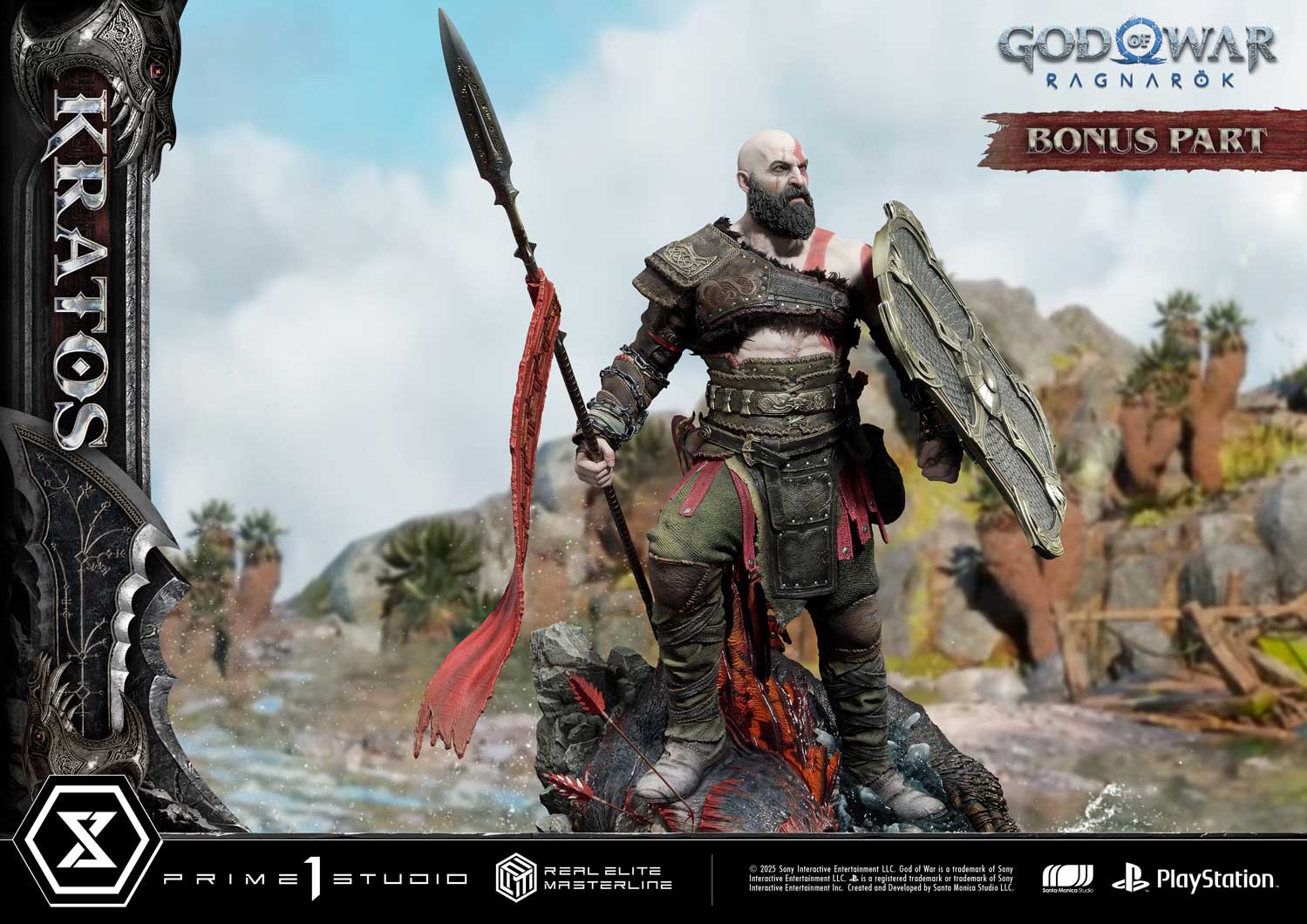 Real Elite Masterline God of War: Ragnarok Kratos Ultimate Bonus Version