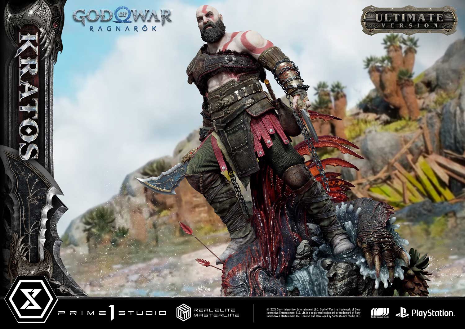 Real Elite Masterline God of War: Ragnarok Kratos Ultimate Version