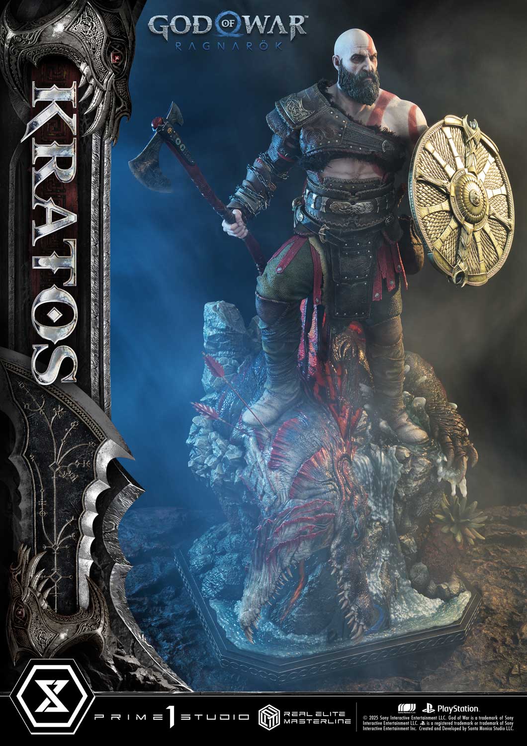 Real Elite Masterline God of War: Ragnarok Kratos Ultimate Version
