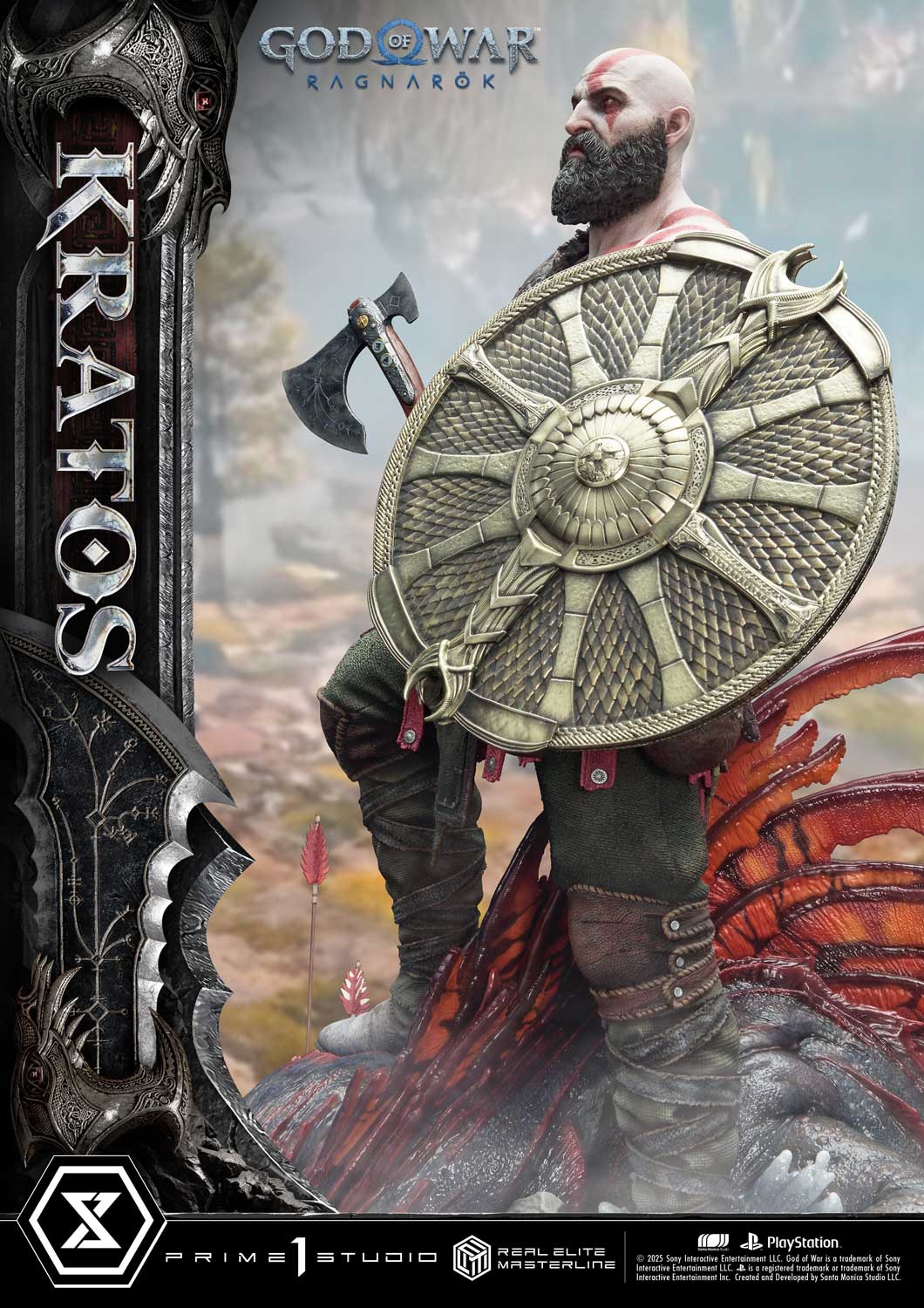 Real Elite Masterline God of War: Ragnarok Kratos Ultimate Version