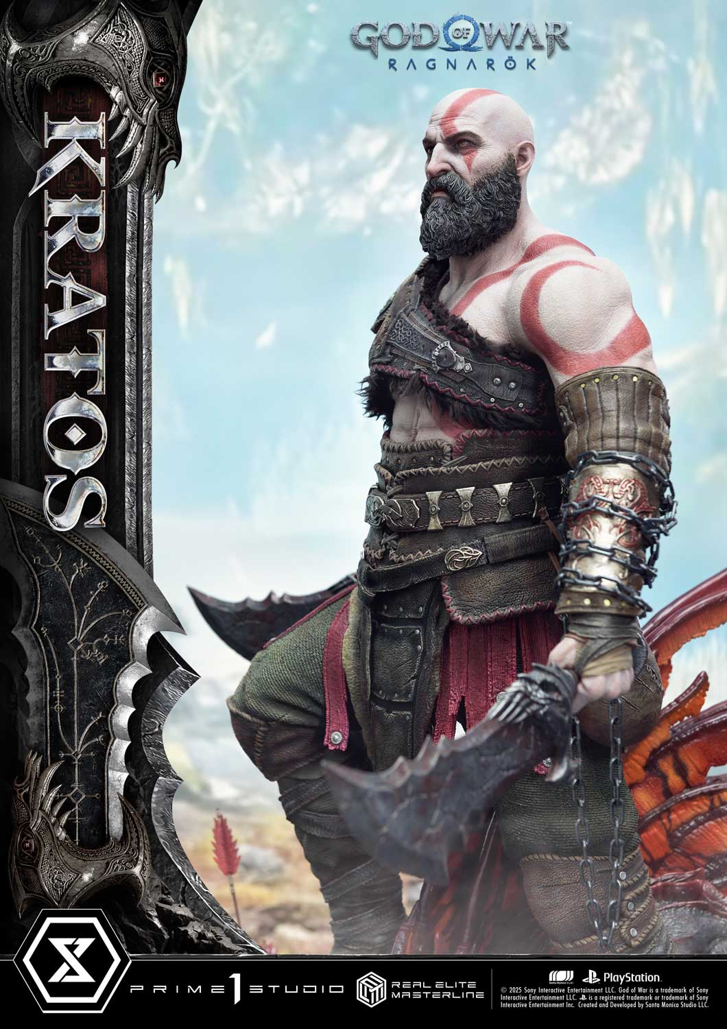 Real Elite Masterline God of War: Ragnarok Kratos Ultimate Version