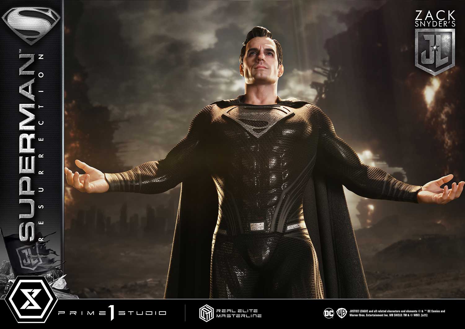 Real Elite Masterline Justice League (Film) Superman "Resurrection" Zack Snyder's Justice League