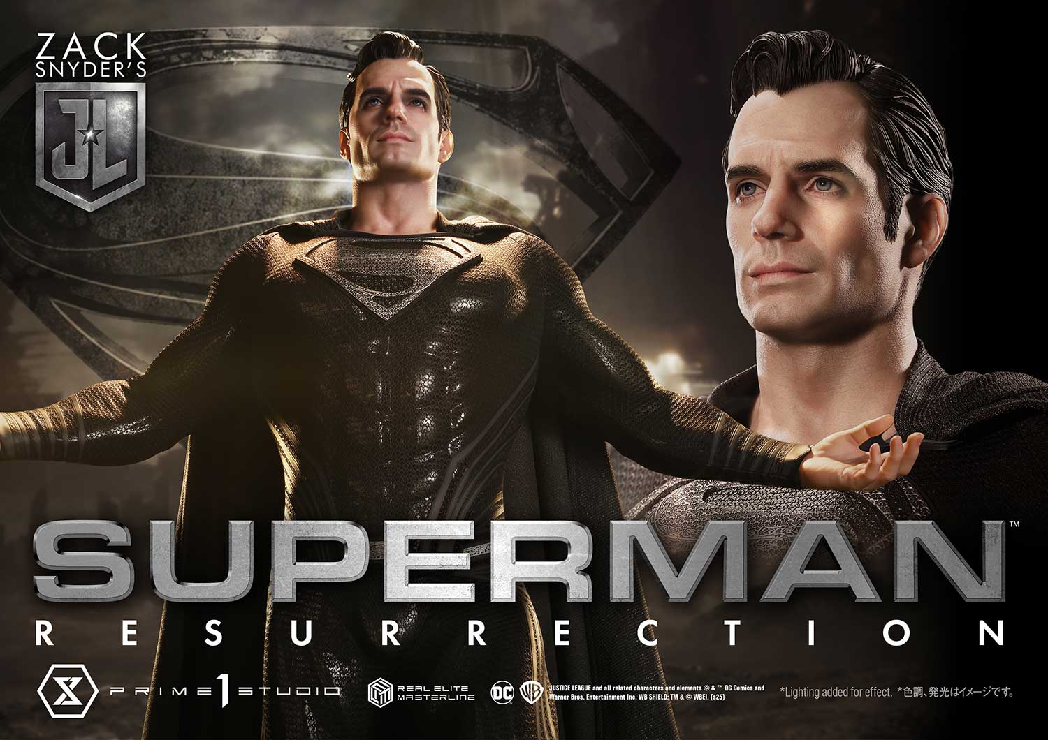 Real Elite Masterline Justice League (Film) Superman "Resurrection" Zack Snyder's Justice League