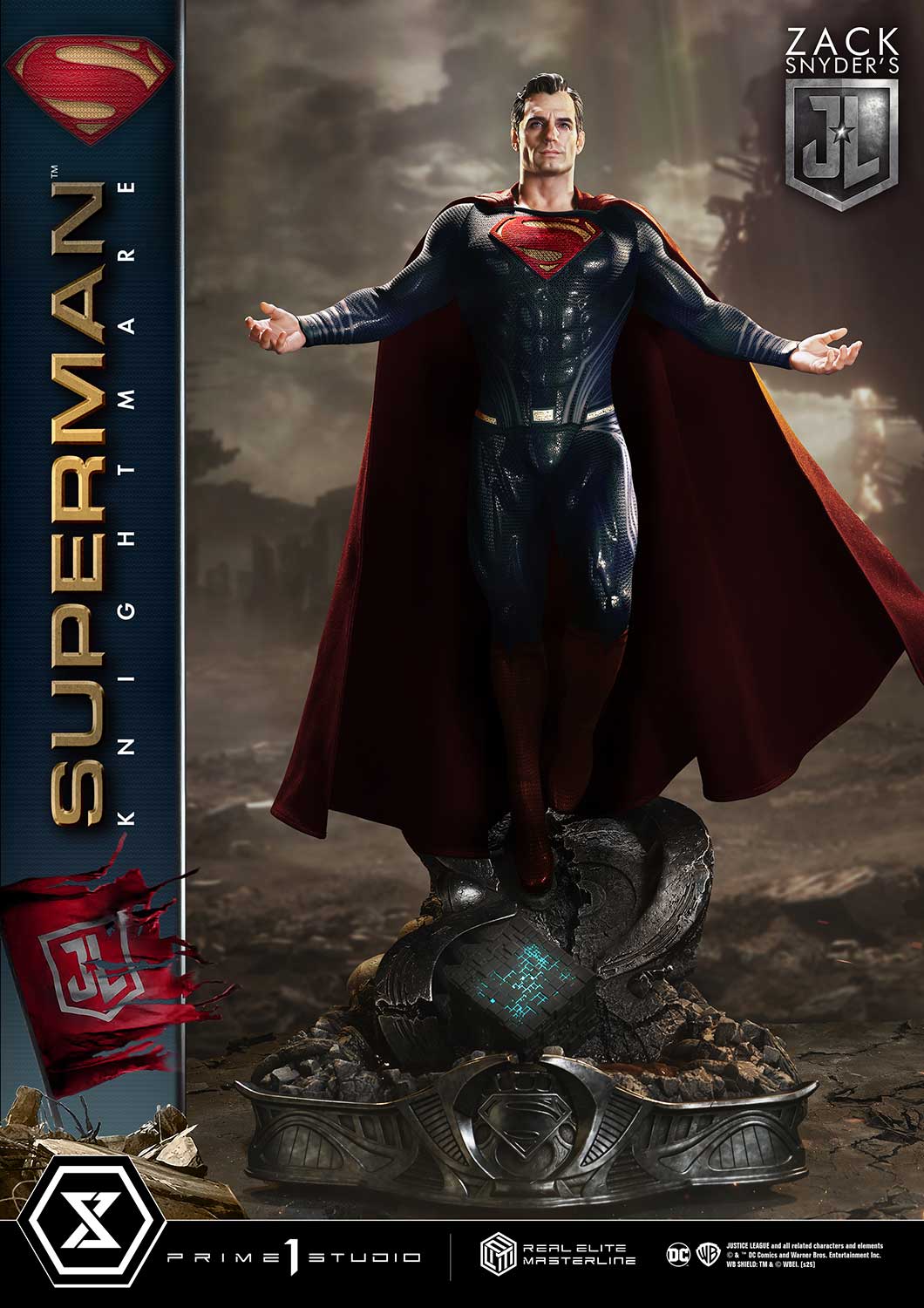 Real Elite Masterline Justice League (Film) Superman Knightmare Color Edition DX Bonus Version