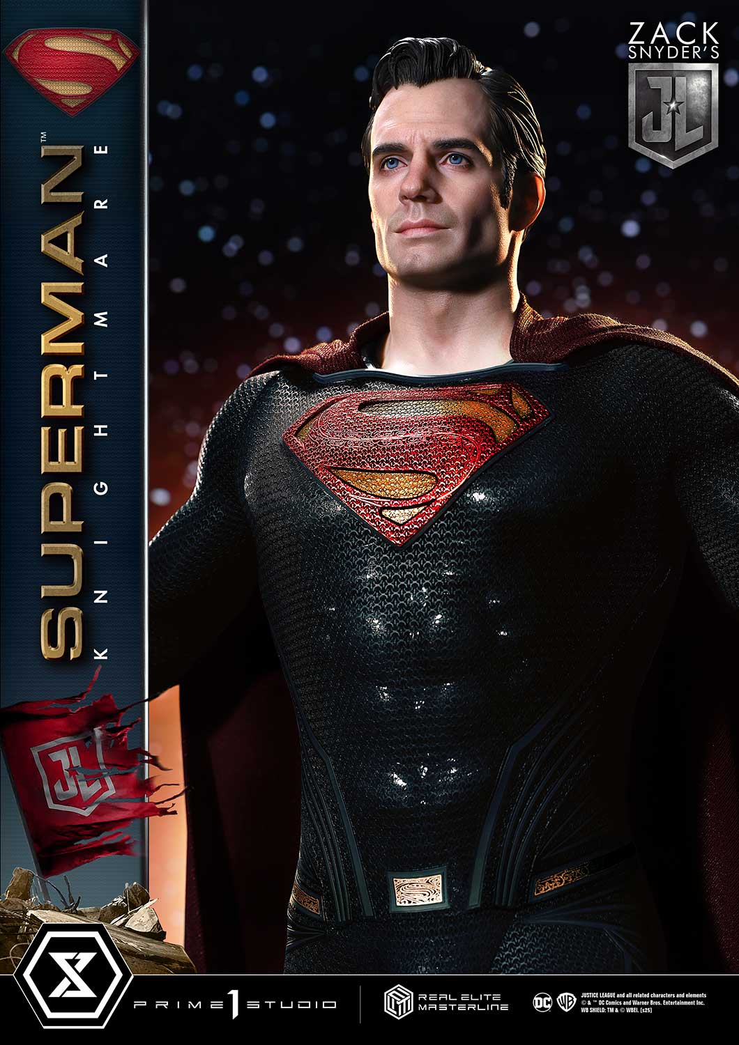 Real Elite Masterline Justice League (Film) Superman Knightmare Color Edition DX Bonus Version