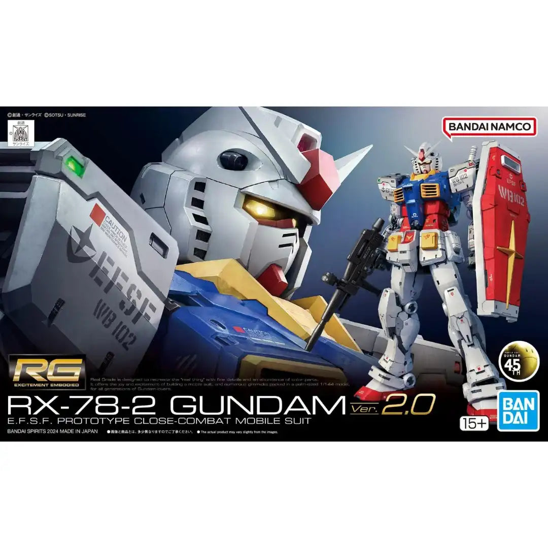RG 1/144 RX-78-2 GUNDAM Ver.2.0 | 4573102671554