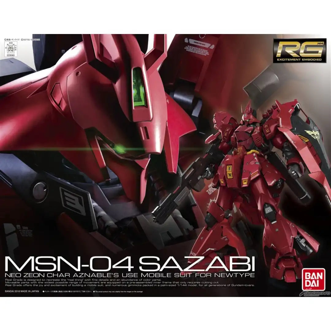 RG 1/144 SAZABI | 4573102616050