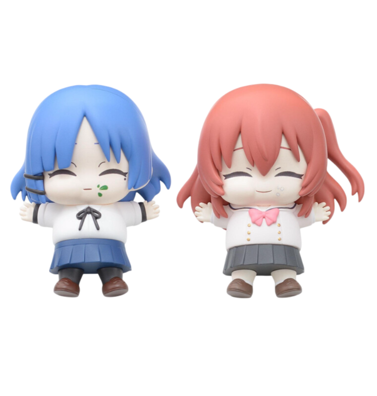 SEGA Full and Happy Mascot Anime "BOCCHI THE ROCK" Mini Figure Vol.2 (EX) (Pack of 1 Ryo, 1 Ikuyo)