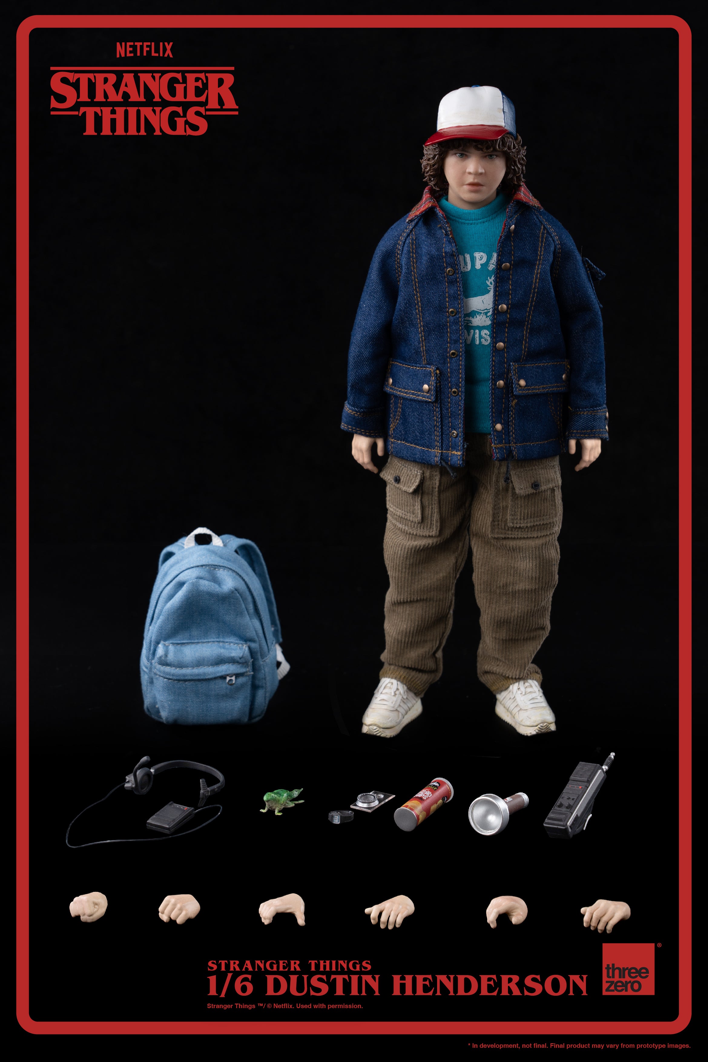 STRANGER THINGS DUSTIN HENDERSON 1/6 ARTICULATED FIGURE | 4897056202160