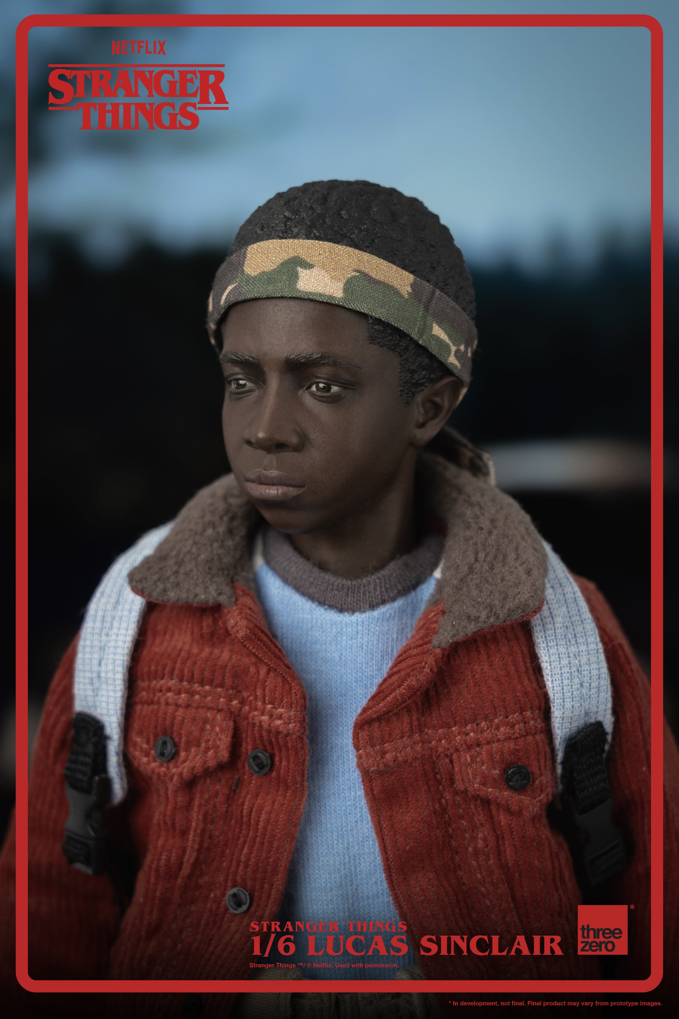 STRANGER THINGS LUCAS SINCLAIR 1/6 SCALE FIG | 4897056205130