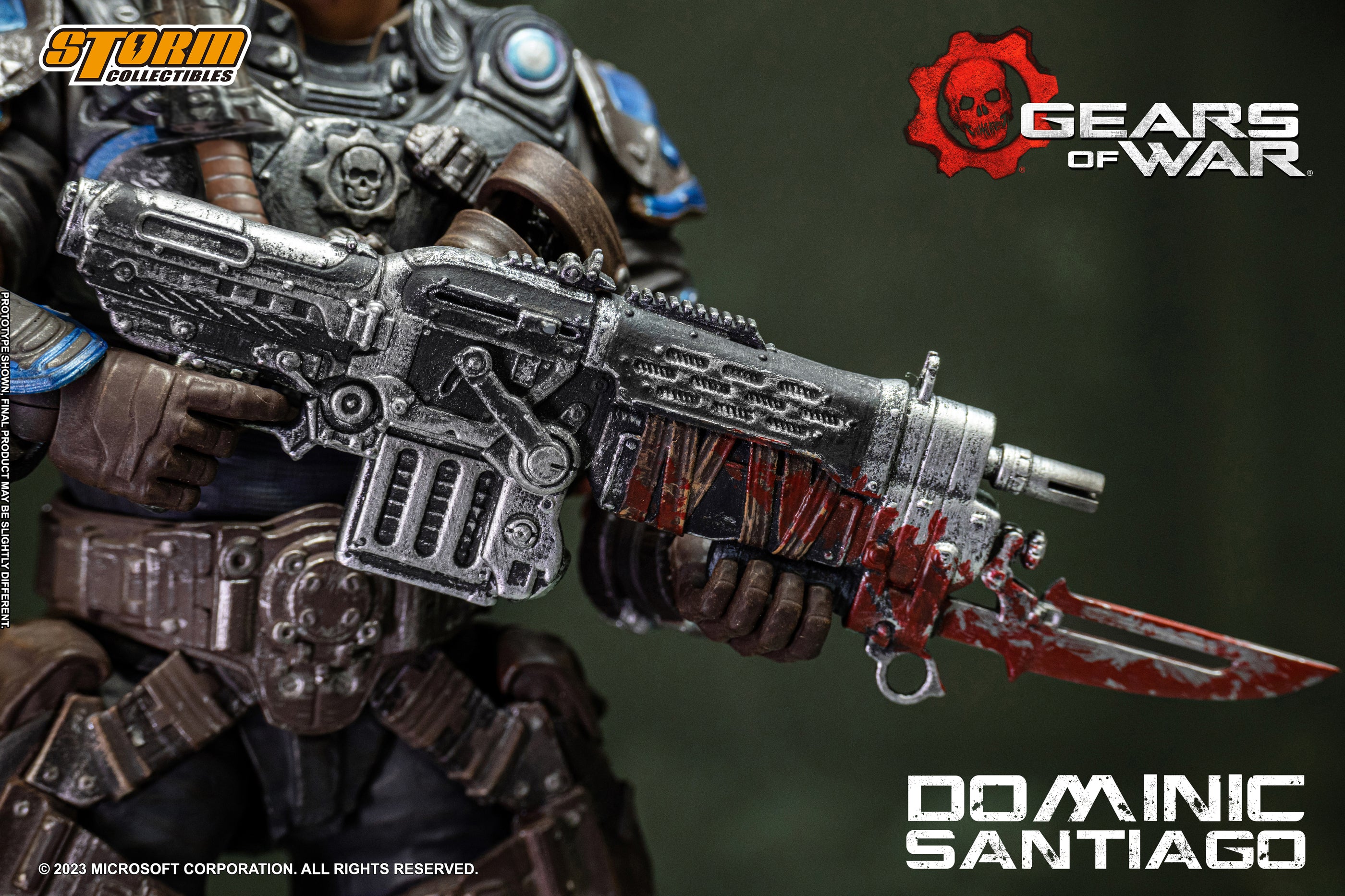 STORM COLLECTIBLES GEARS OF WAR DOMINIC SANTIAGO 1/12 AF | 4897072873085