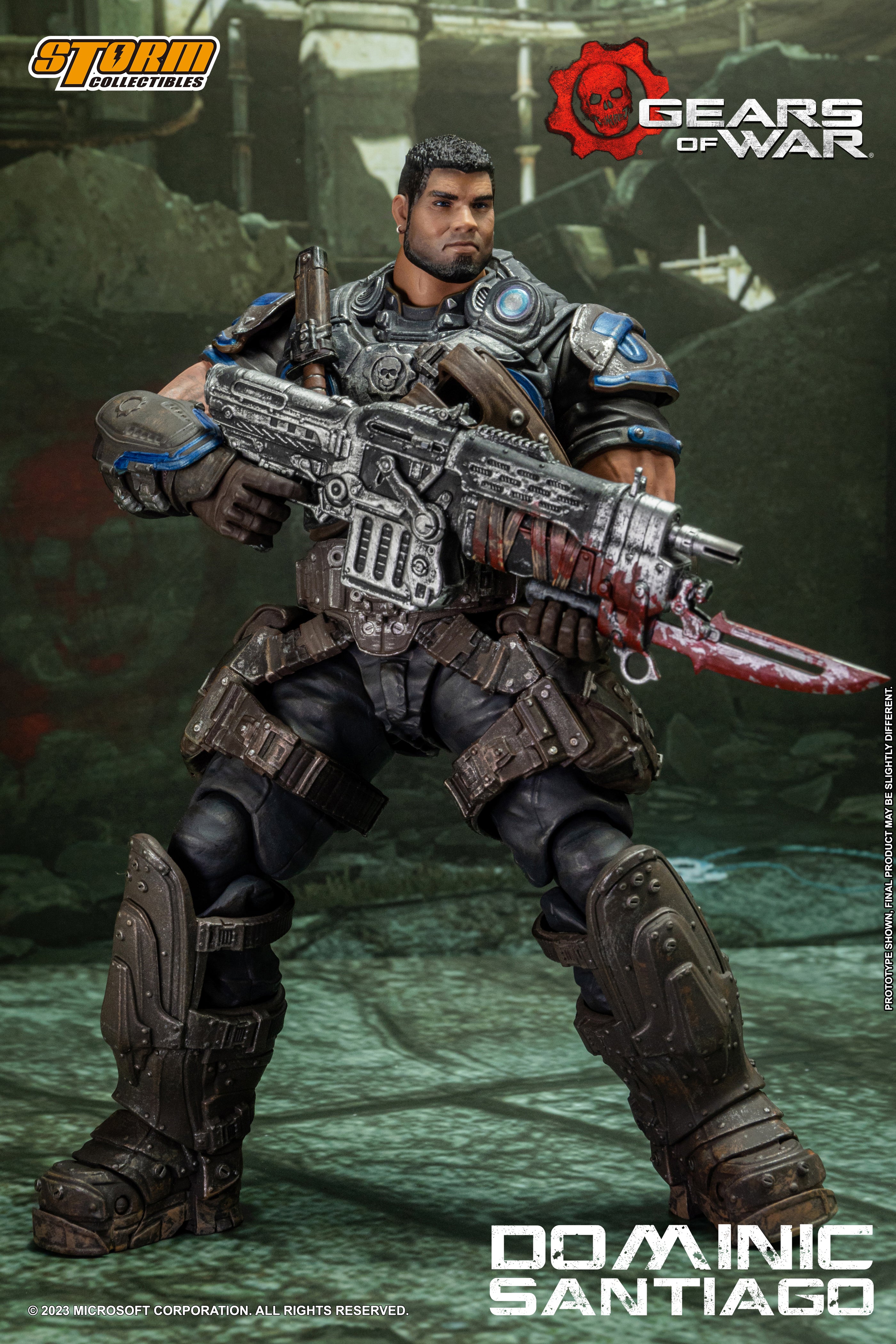 STORM COLLECTIBLES GEARS OF WAR DOMINIC SANTIAGO 1/12 AF | 4897072873085