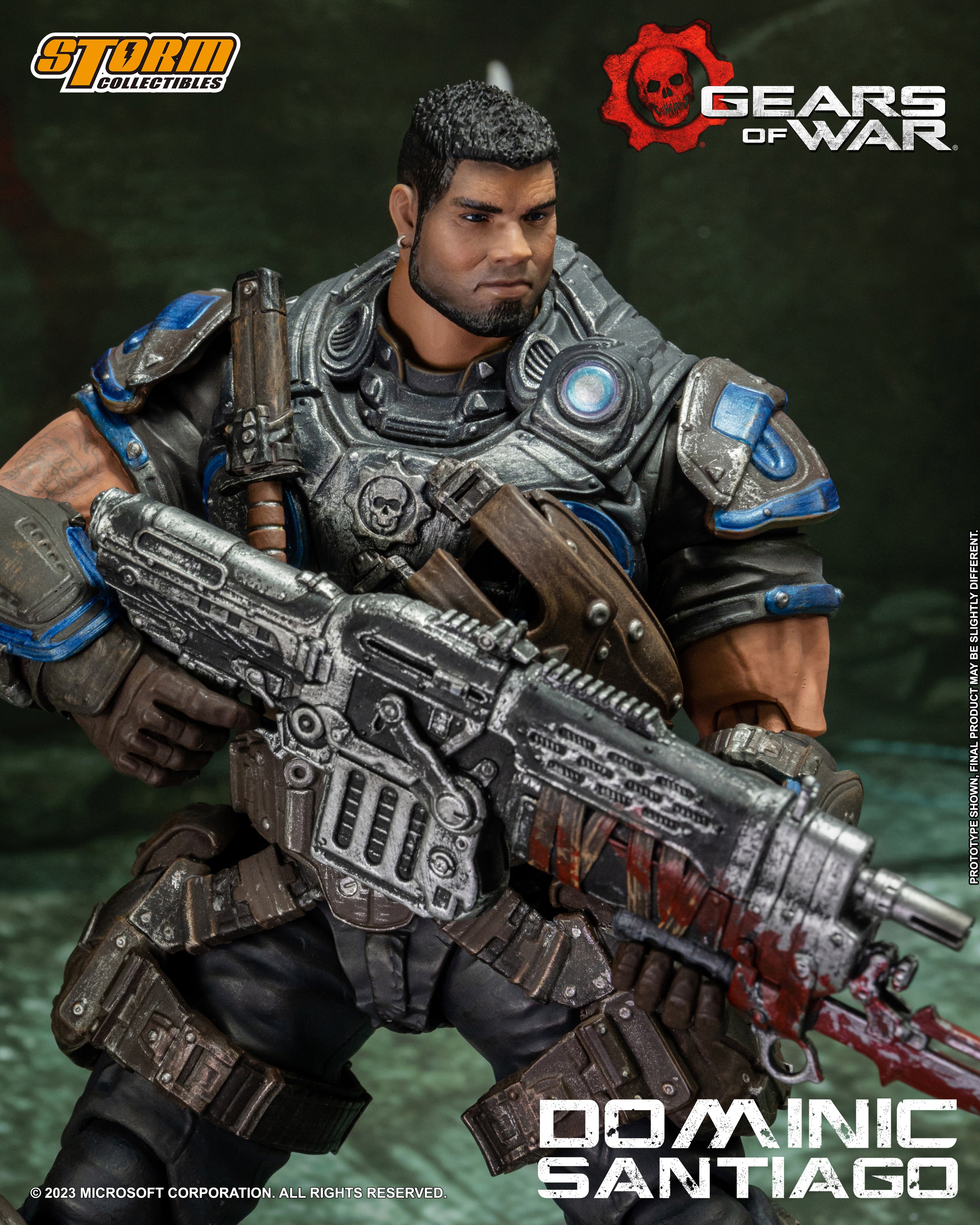 STORM COLLECTIBLES GEARS OF WAR DOMINIC SANTIAGO 1/12 AF | 4897072873085