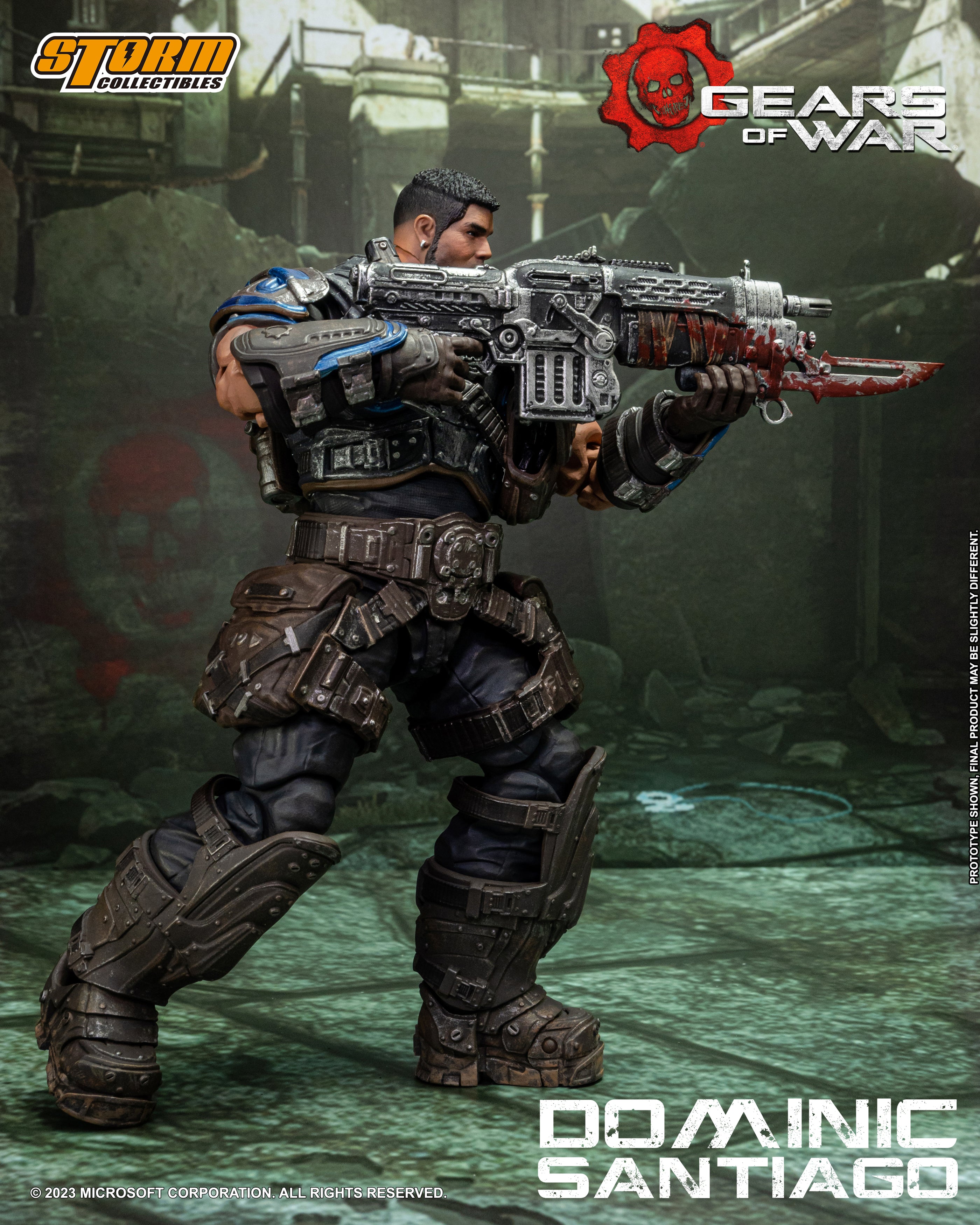 STORM COLLECTIBLES GEARS OF WAR DOMINIC SANTIAGO 1/12 AF | 4897072873085