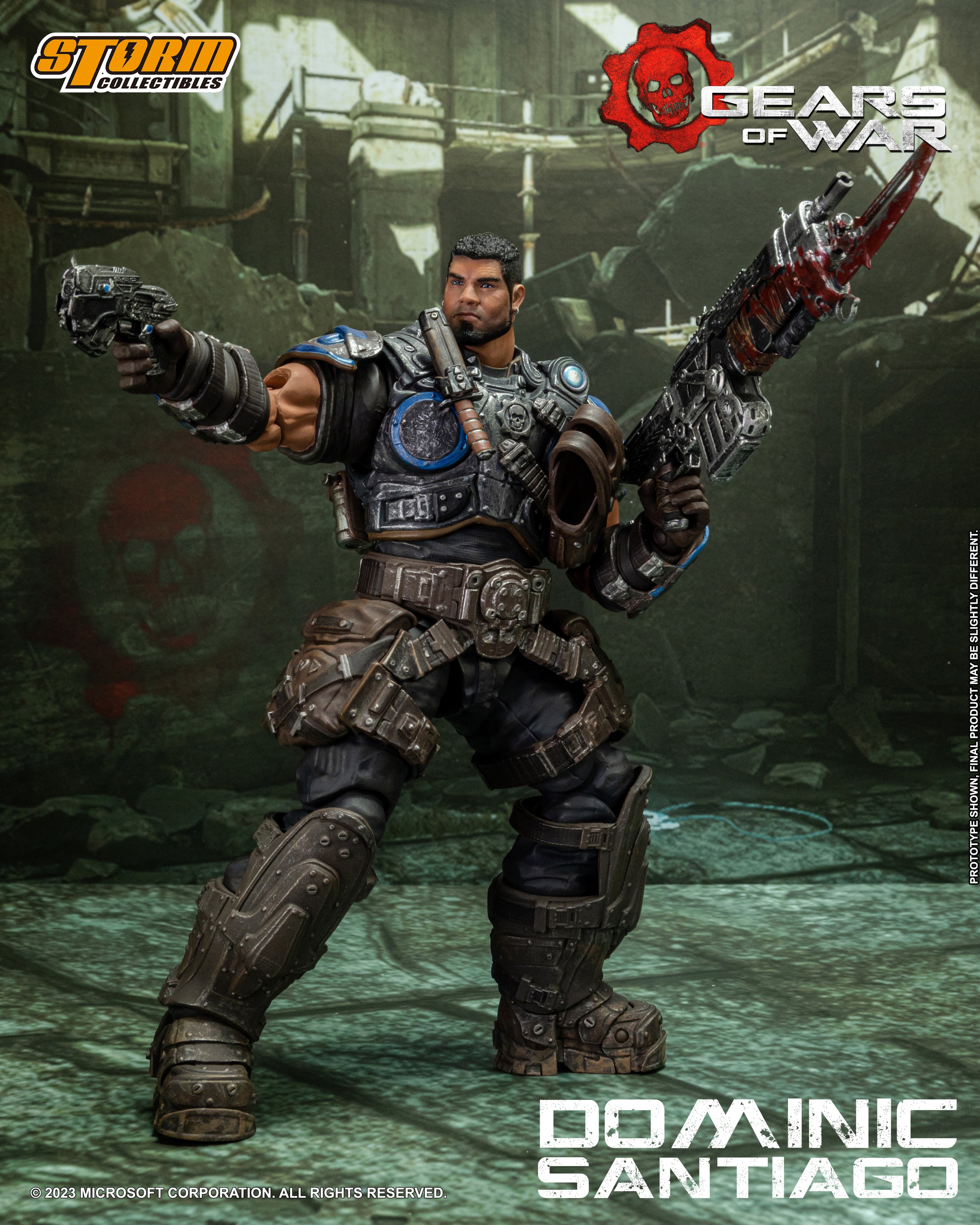 STORM COLLECTIBLES GEARS OF WAR DOMINIC SANTIAGO 1/12 AF | 4897072873085