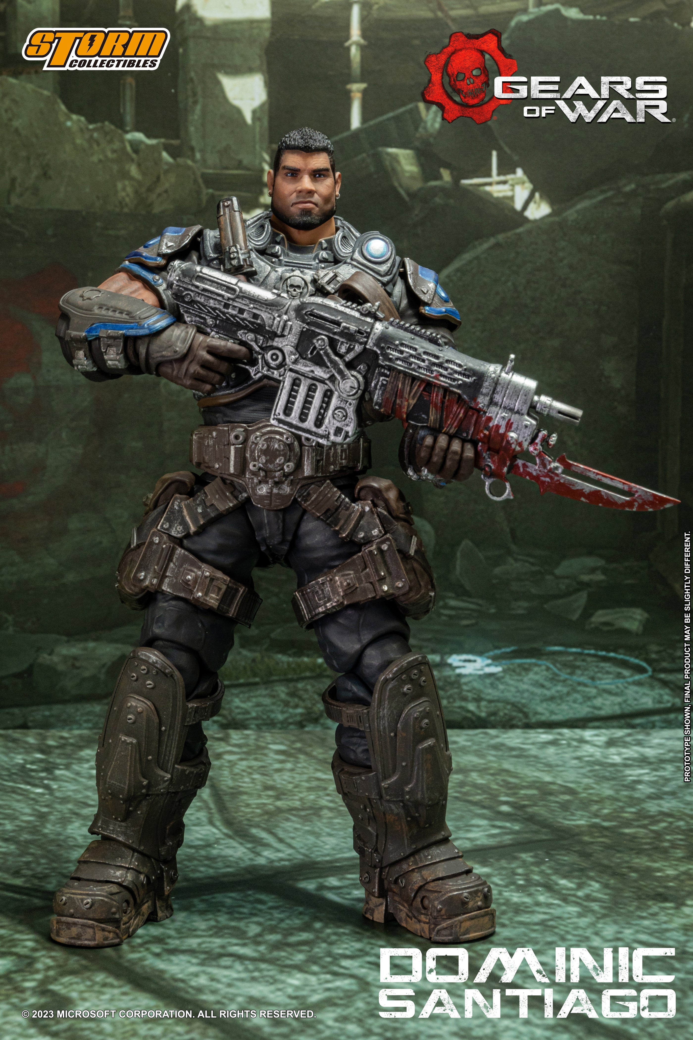 STORM COLLECTIBLES GEARS OF WAR DOMINIC SANTIAGO 1/12 AF | 4897072873085