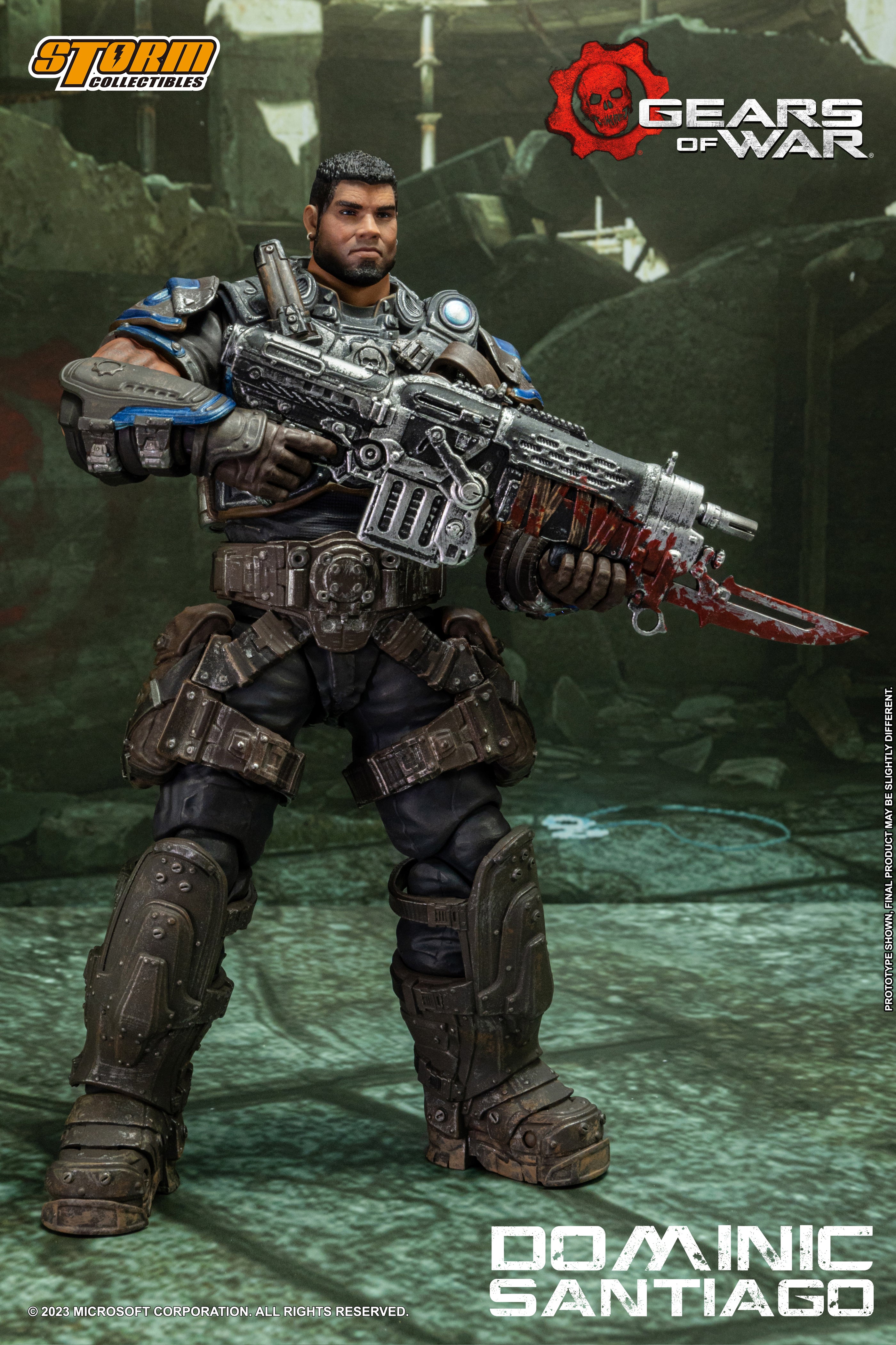 STORM COLLECTIBLES GEARS OF WAR DOMINIC SANTIAGO 1/12 AF | 4897072873085