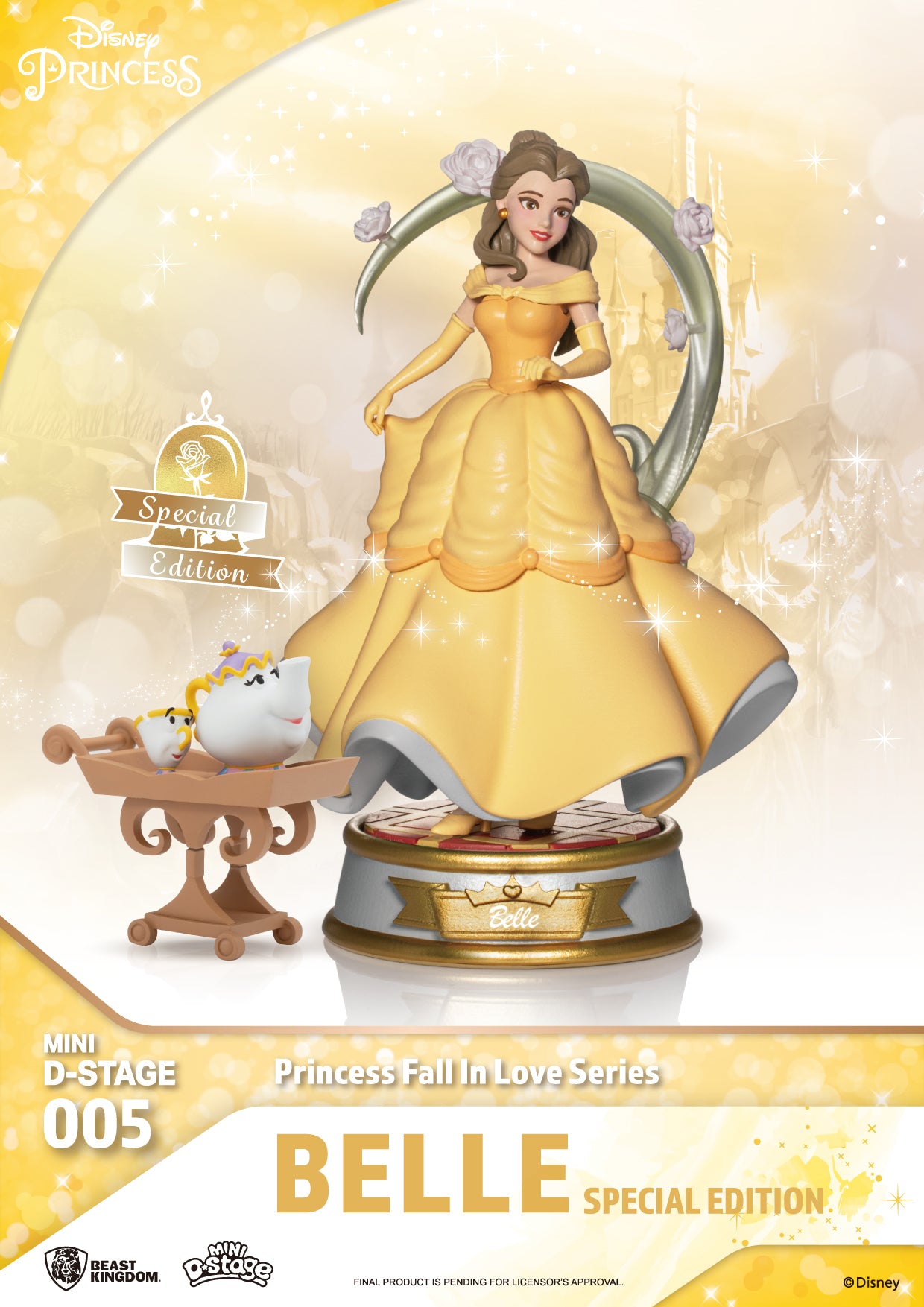 DISNEY MDS-005 PRINCESS FALL IN LOVE SER FIG 6PC SET | 4711385242423