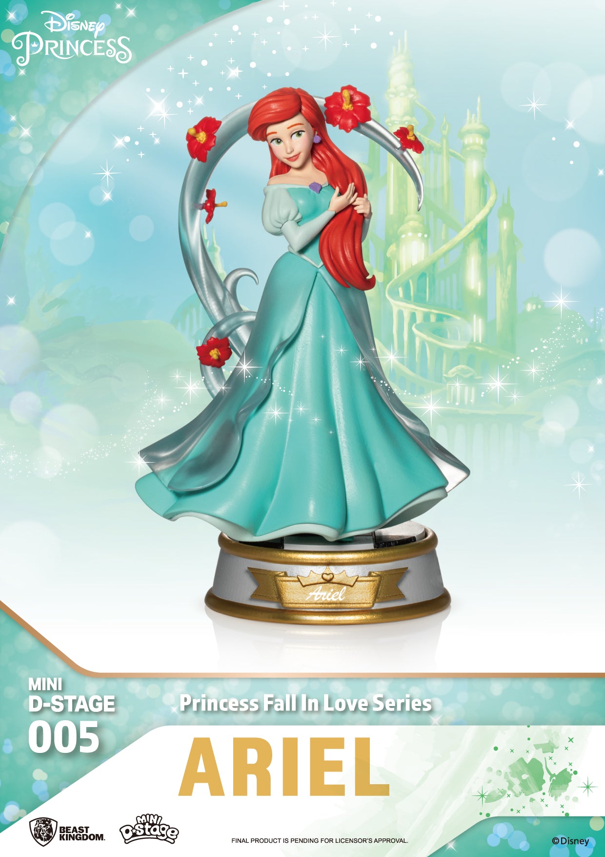 DISNEY MDS-005 PRINCESS FALL IN LOVE SER FIG 6PC SET | 4711385242423