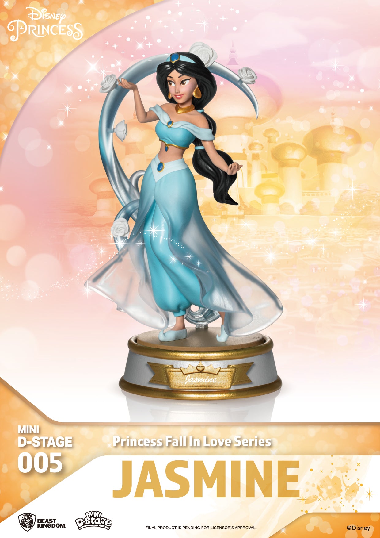 DISNEY MDS-005 PRINCESS FALL IN LOVE SER FIG 6PC SET | 4711385242423