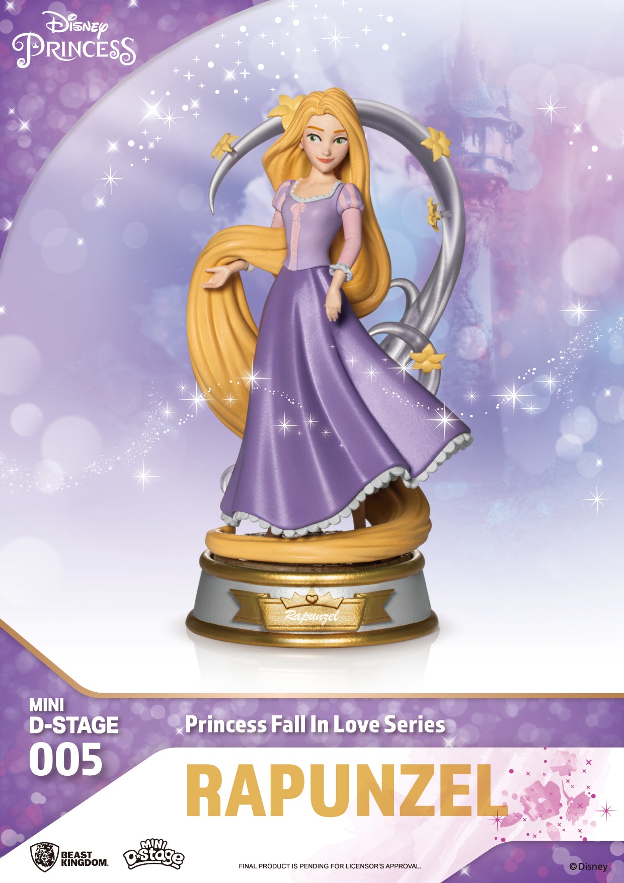 DISNEY MDS-005 PRINCESS FALL IN LOVE SER FIG 6PC SET | 4711385242423