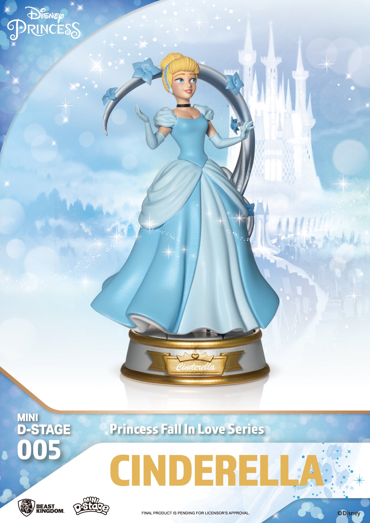 DISNEY MDS-005 PRINCESS FALL IN LOVE SER FIG 6PC SET | 4711385242423