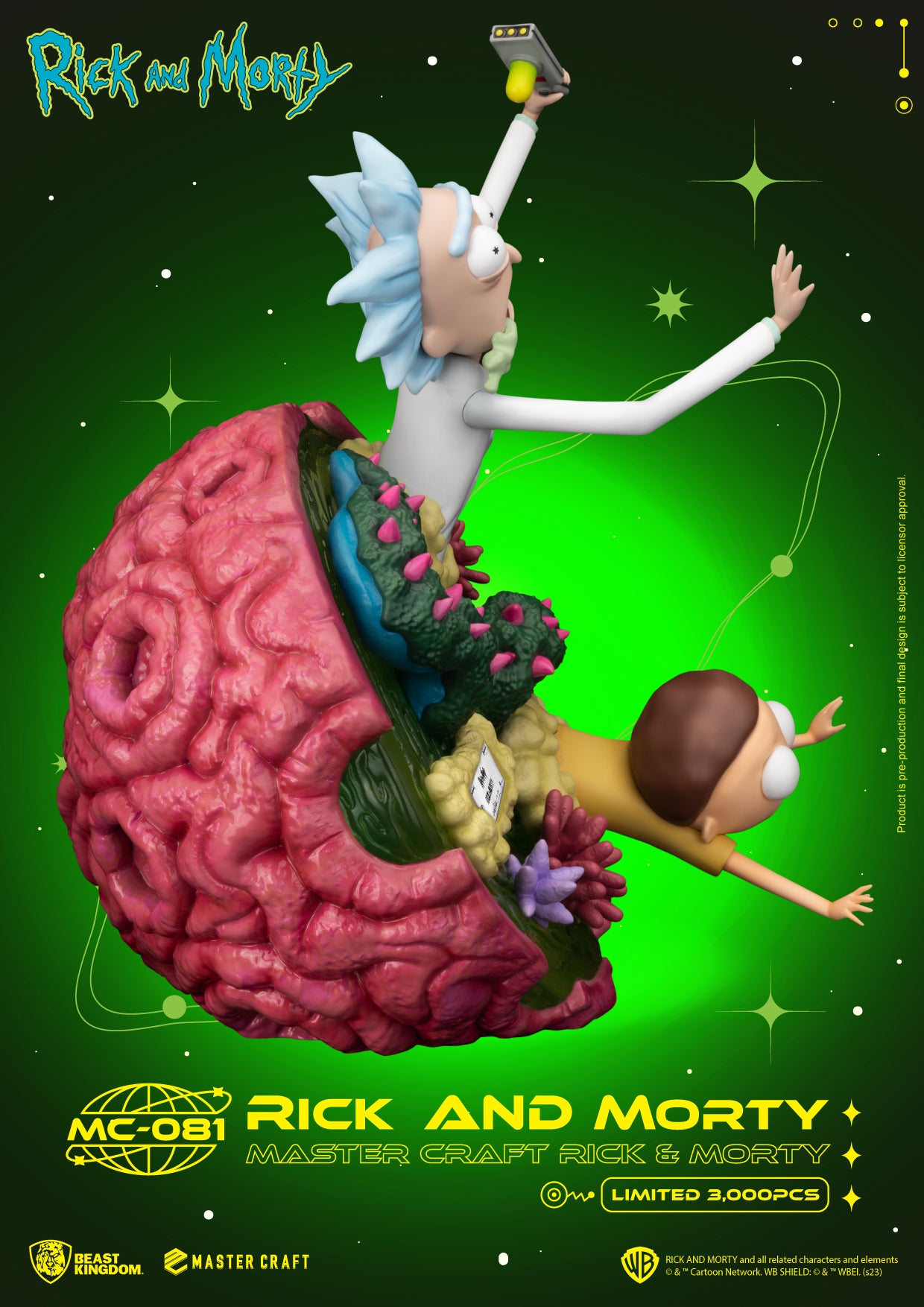 RICK & MORTY MC-081 MASTER CRAFT STATUE | 4711385243550
