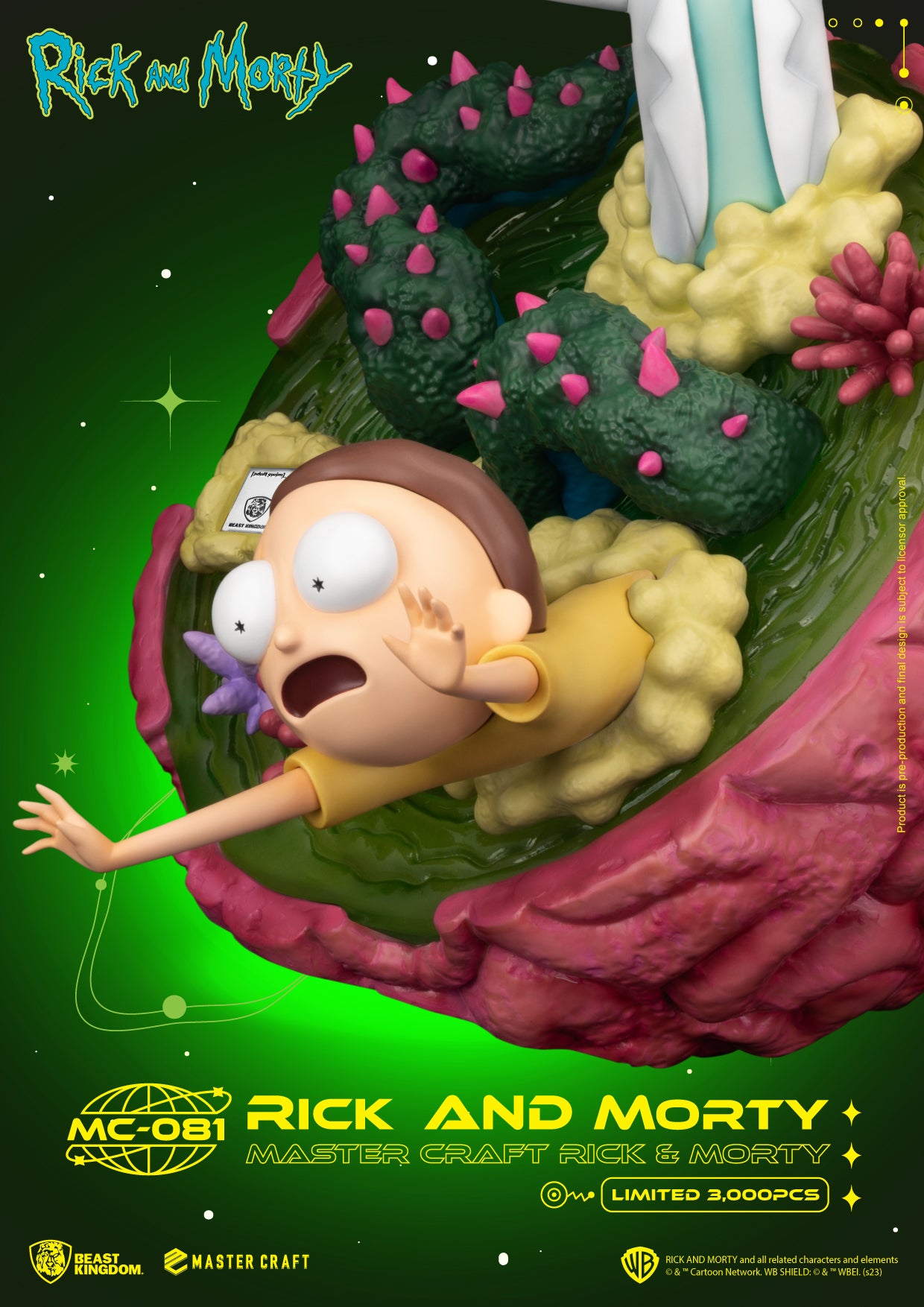 RICK & MORTY MC-081 MASTER CRAFT STATUE | 4711385243550