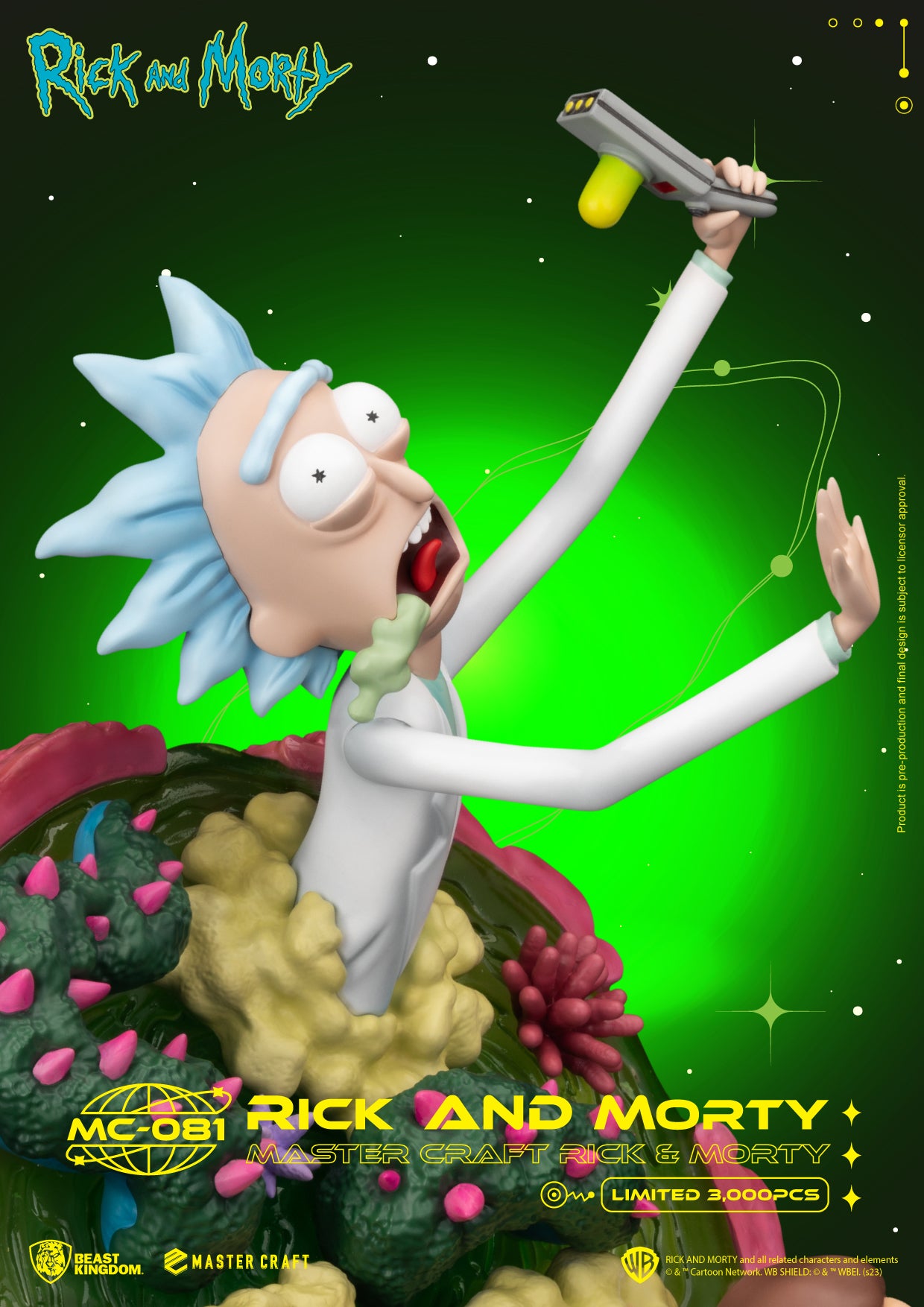 RICK & MORTY MC-081 MASTER CRAFT STATUE | 4711385243550