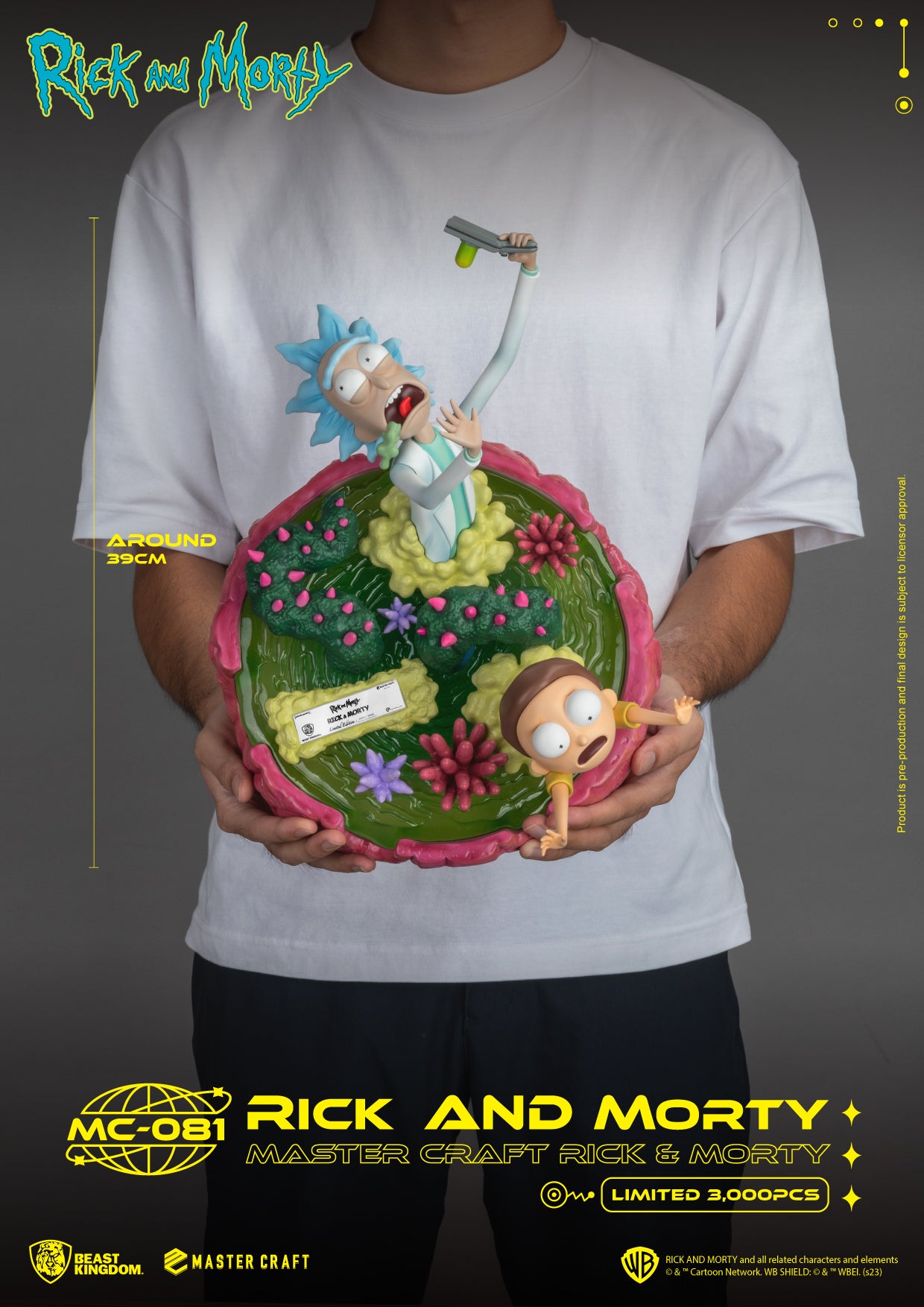 RICK & MORTY MC-081 MASTER CRAFT STATUE | 4711385243550