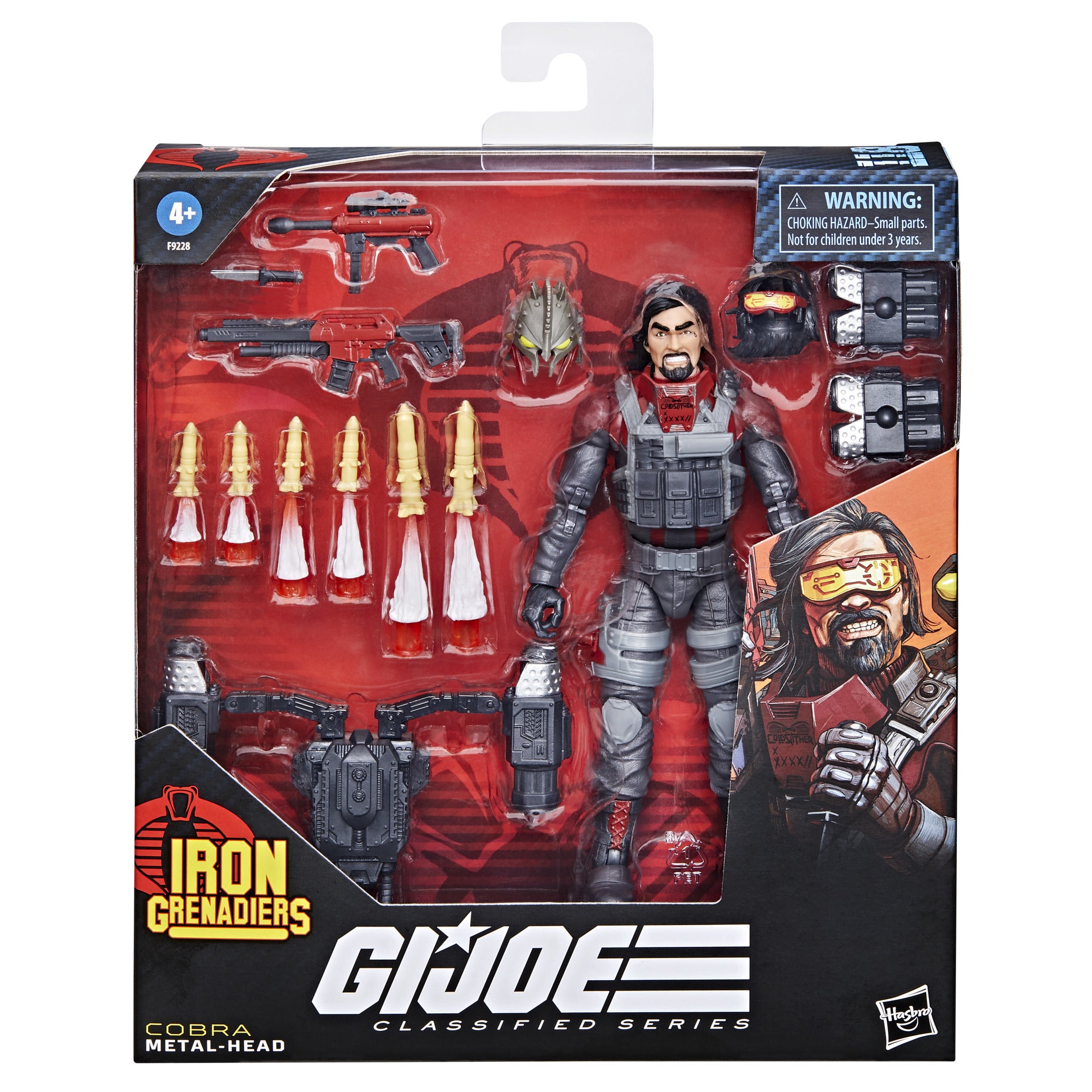 GI JOE CLASSIFIED SERIES 6IN METAL-HEAD DLX AF | 5010996209740