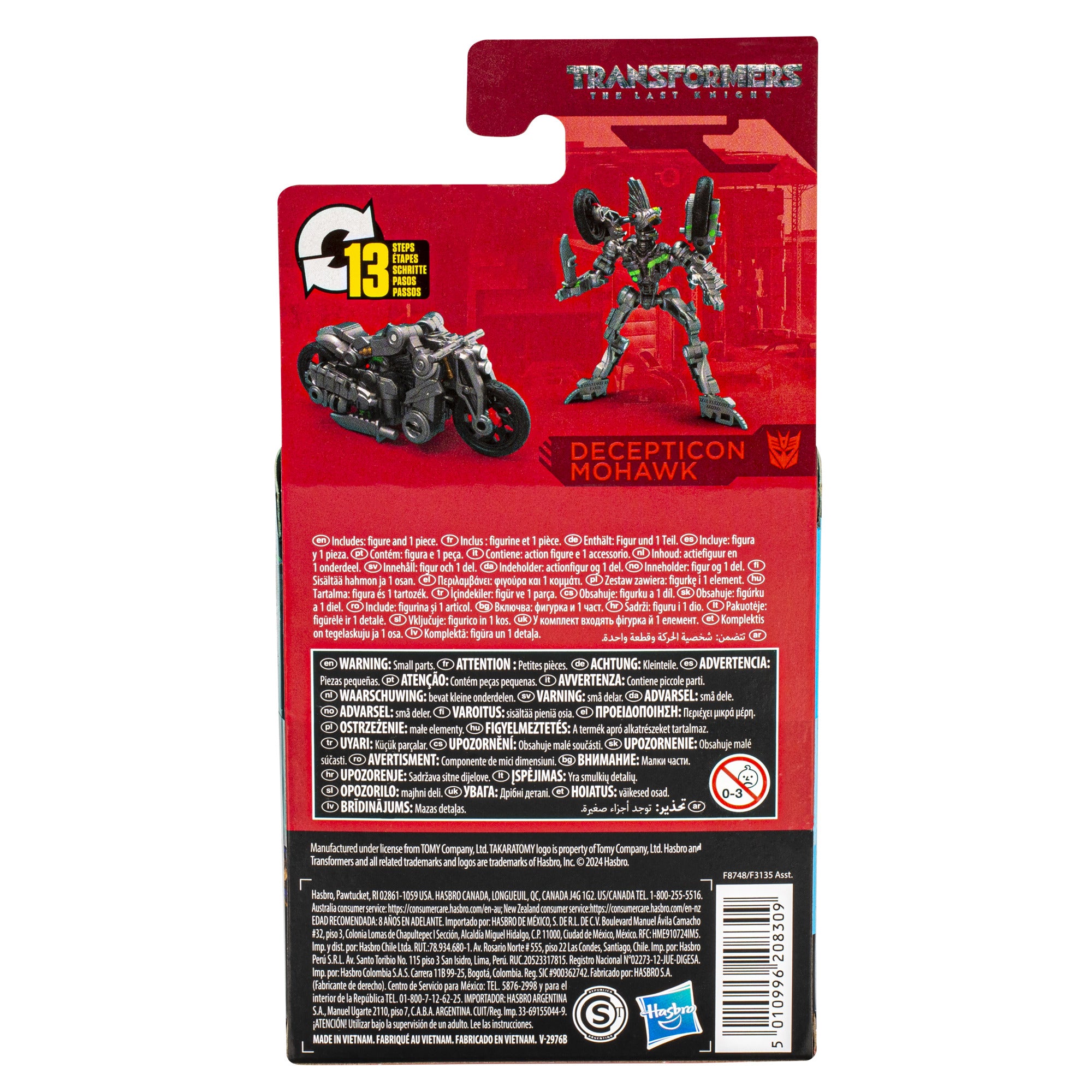 TRANSFORMERS STUDIO SER LK CORE MOHAWK AF | 5010996208309
