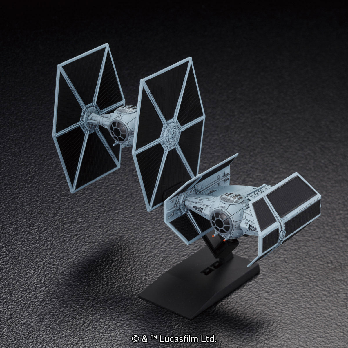 VEHICLE MODEL 007 TIE ADVANCED x 1 & FIGHTER SET | 4573102641106