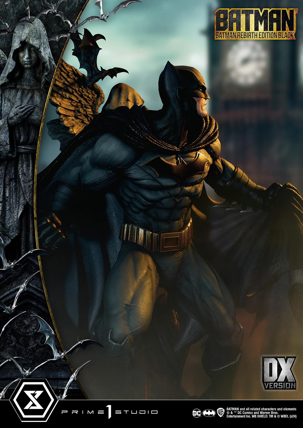 Ultimate Premium Masterline Batman (Comics) Batman Rebirth Edition (Black) DX Bonus Version