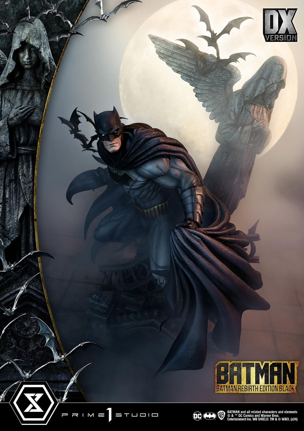 Ultimate Premium Masterline Batman (Comics) Batman Rebirth Edition (Black) DX Bonus Version