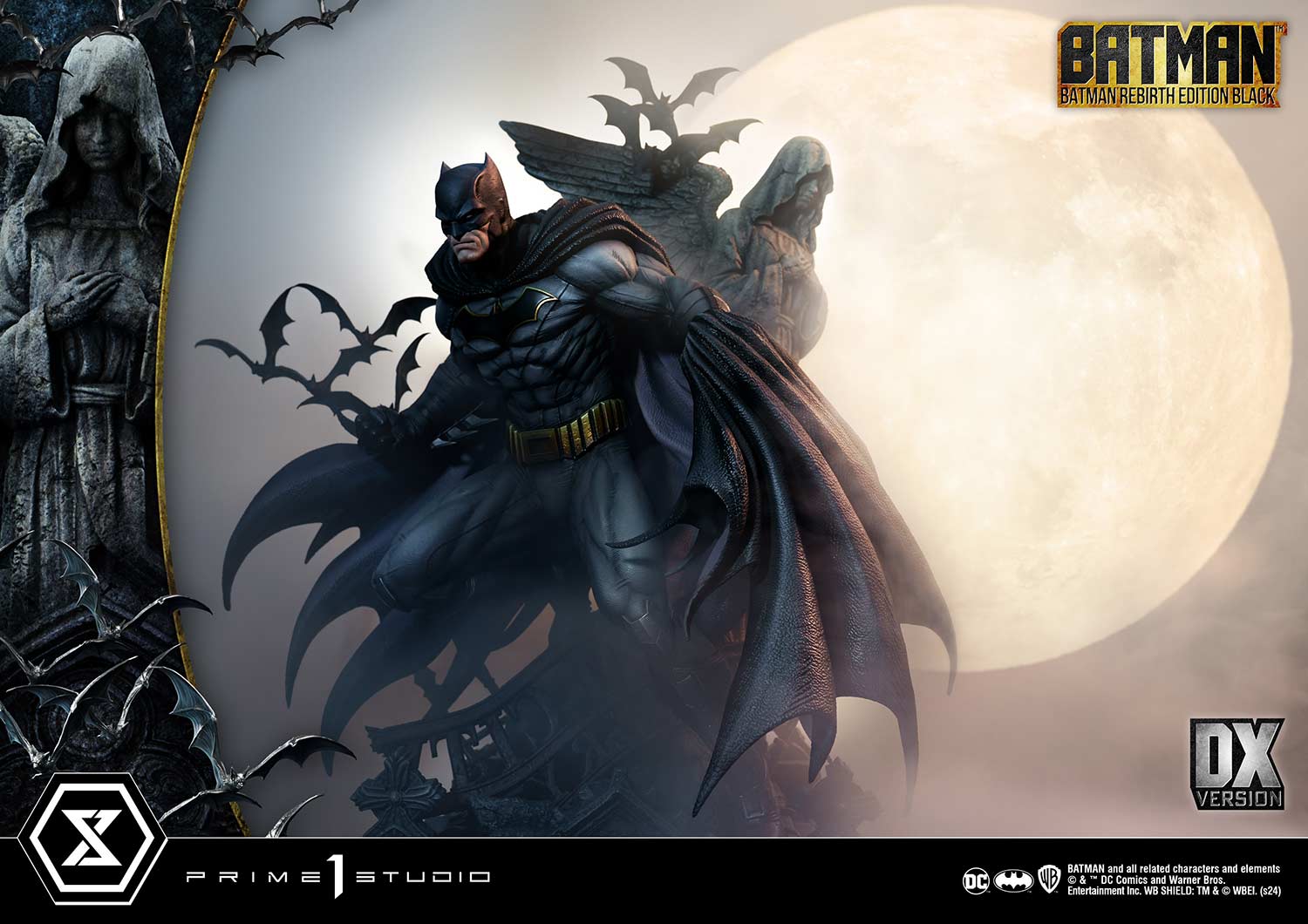 Ultimate Premium Masterline Batman (Comics) Batman Rebirth Edition (Black) DX Bonus Version