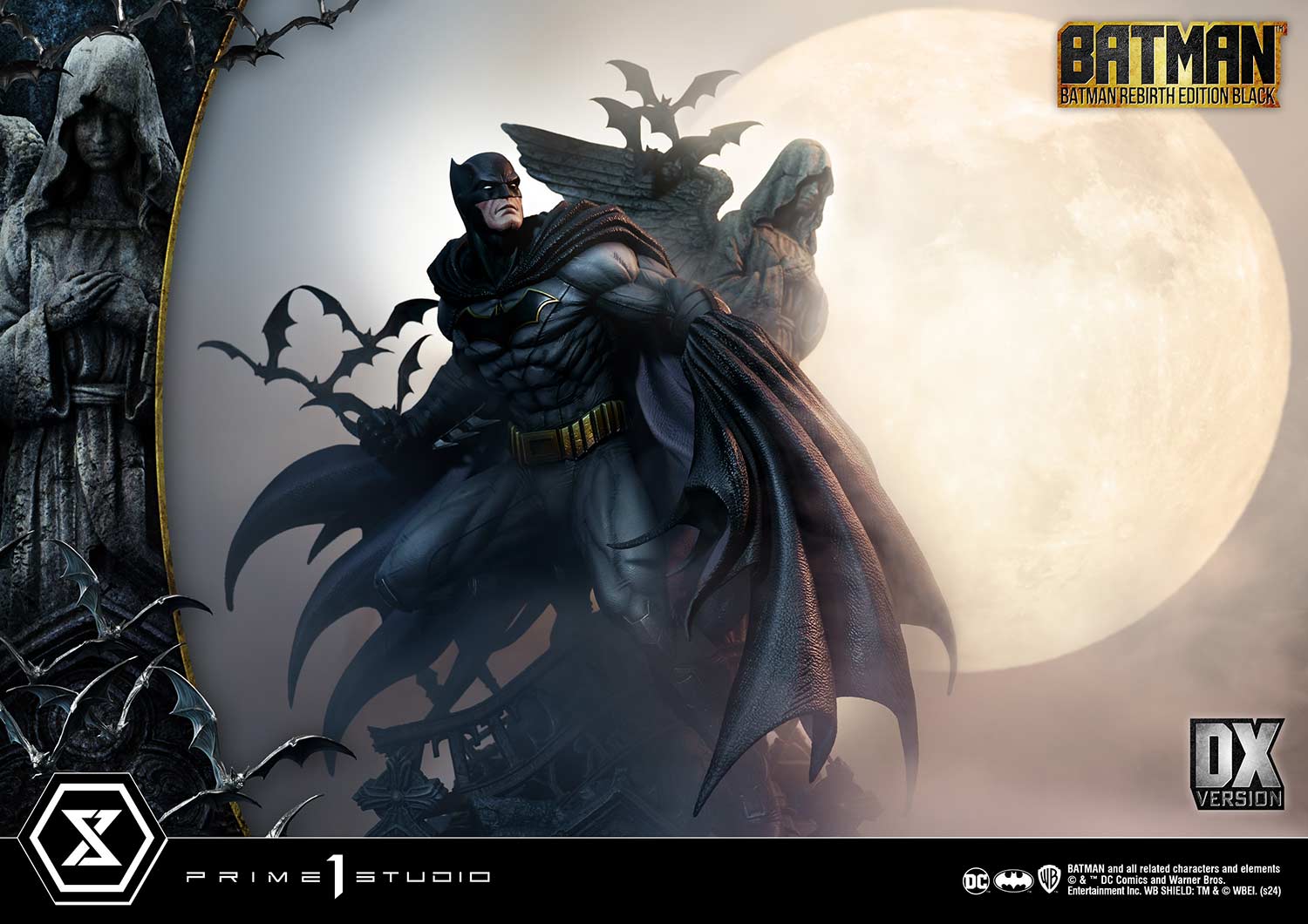 Ultimate Premium Masterline Batman (Comics) Batman Rebirth Edition (Black) Deluxe Version