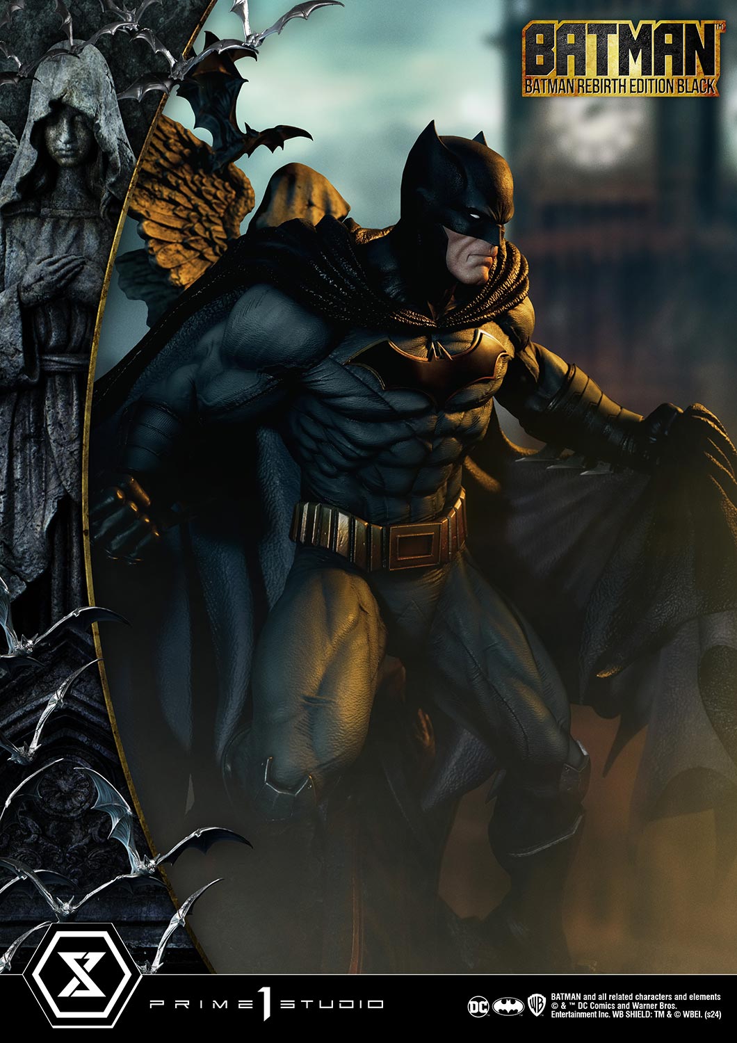 Ultimate Premium Masterline Batman (Comics) Batman Rebirth Edition (Black) DX Bonus Version