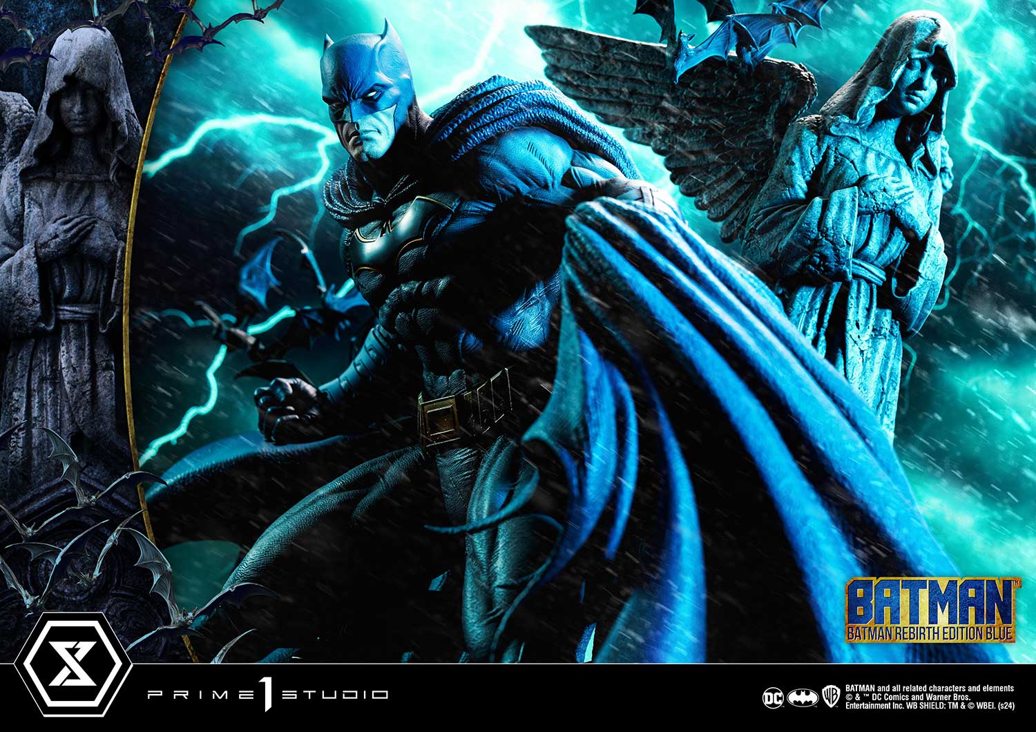 Ultimate Premium Masterline Batman (Comics) Batman Rebirth Edition (Blue)