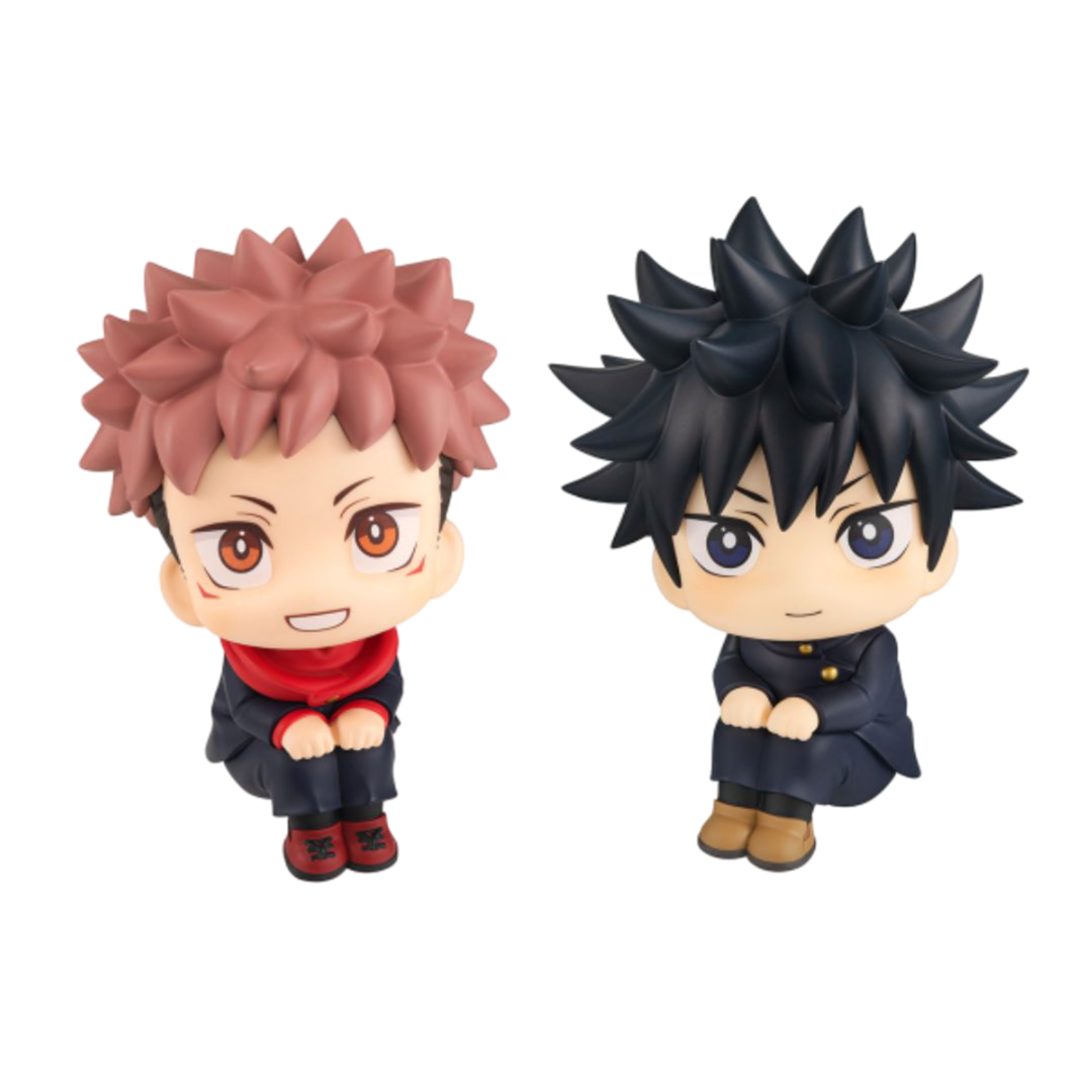 MegaHouse Lookup Jujutsu Kaisen Yuji Itadori Laugh ver&Megumi Fushiguro Smile ver. Set 【with gift】 | 4535123838620