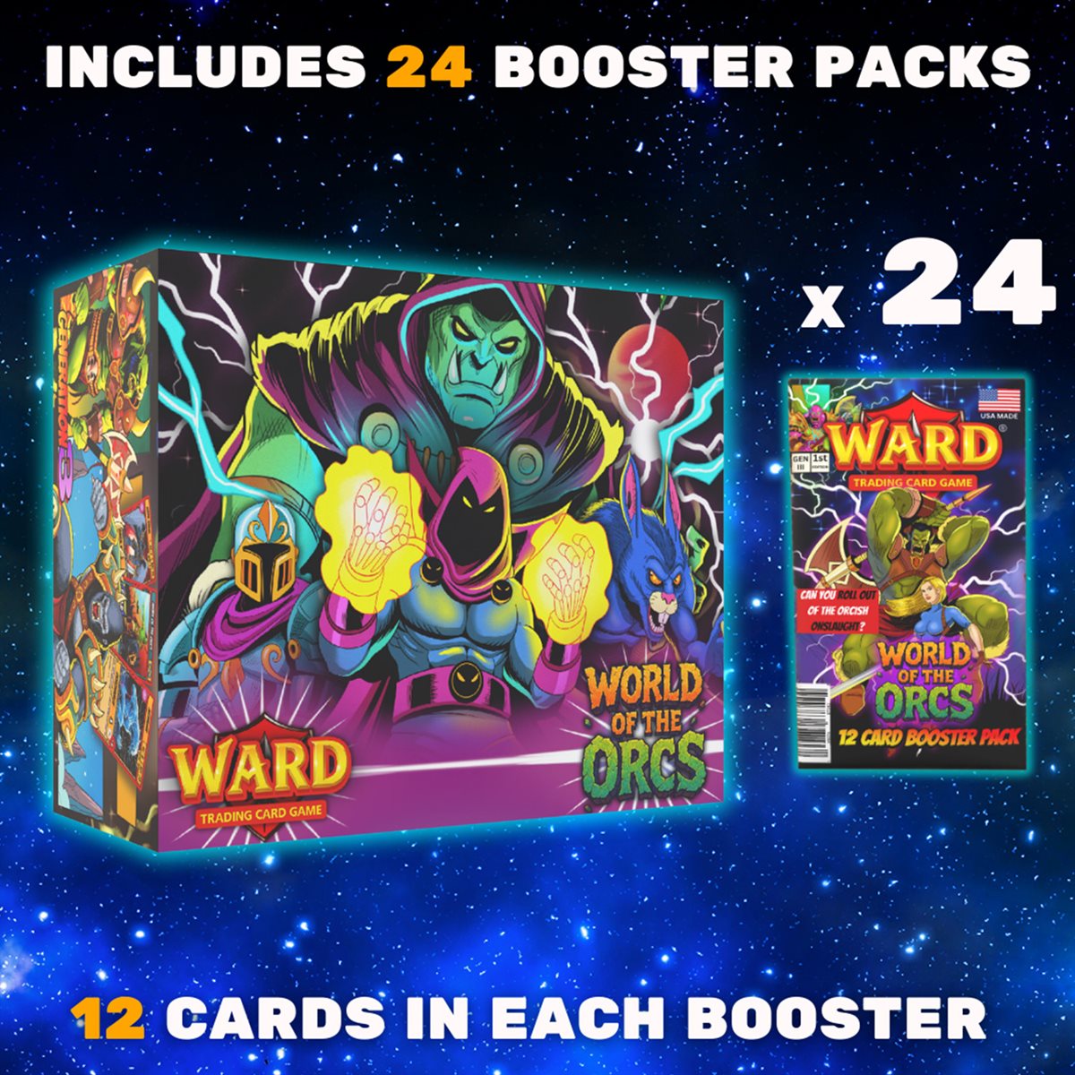 Ward TCG - Generation 3 Booster Box (24 Packs)