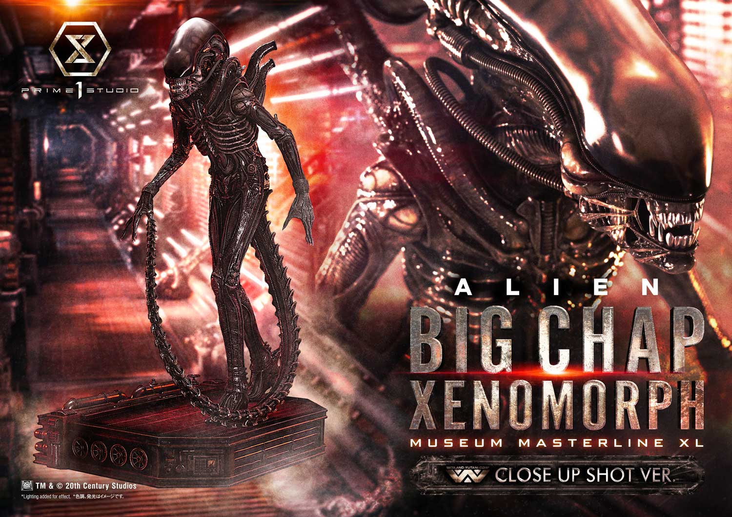 (PRE-ORDER) Museum Masterline XL Alien (Film) Big Chap Xenomorph Close Up Shot Ver.