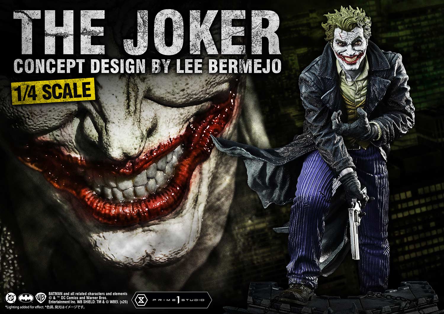 (PRE-ORDER) Ultimate Premium Masterline Batman (Comics) The Joker (Concept Design by Lee Bermejo)