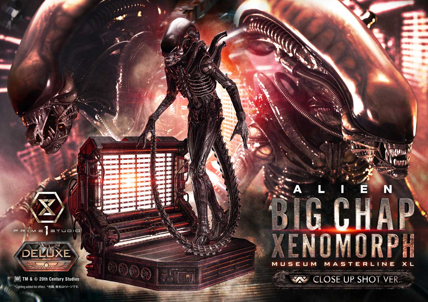 (PRE-ORDER) Museum Masterline XL Alien (Film) Big Chap Xenomorph Close Up Shot Ver. DX Bonus Version