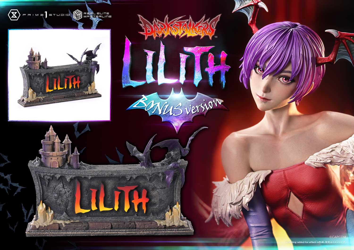 Real Elite Masterline Darkstalkers Lilith