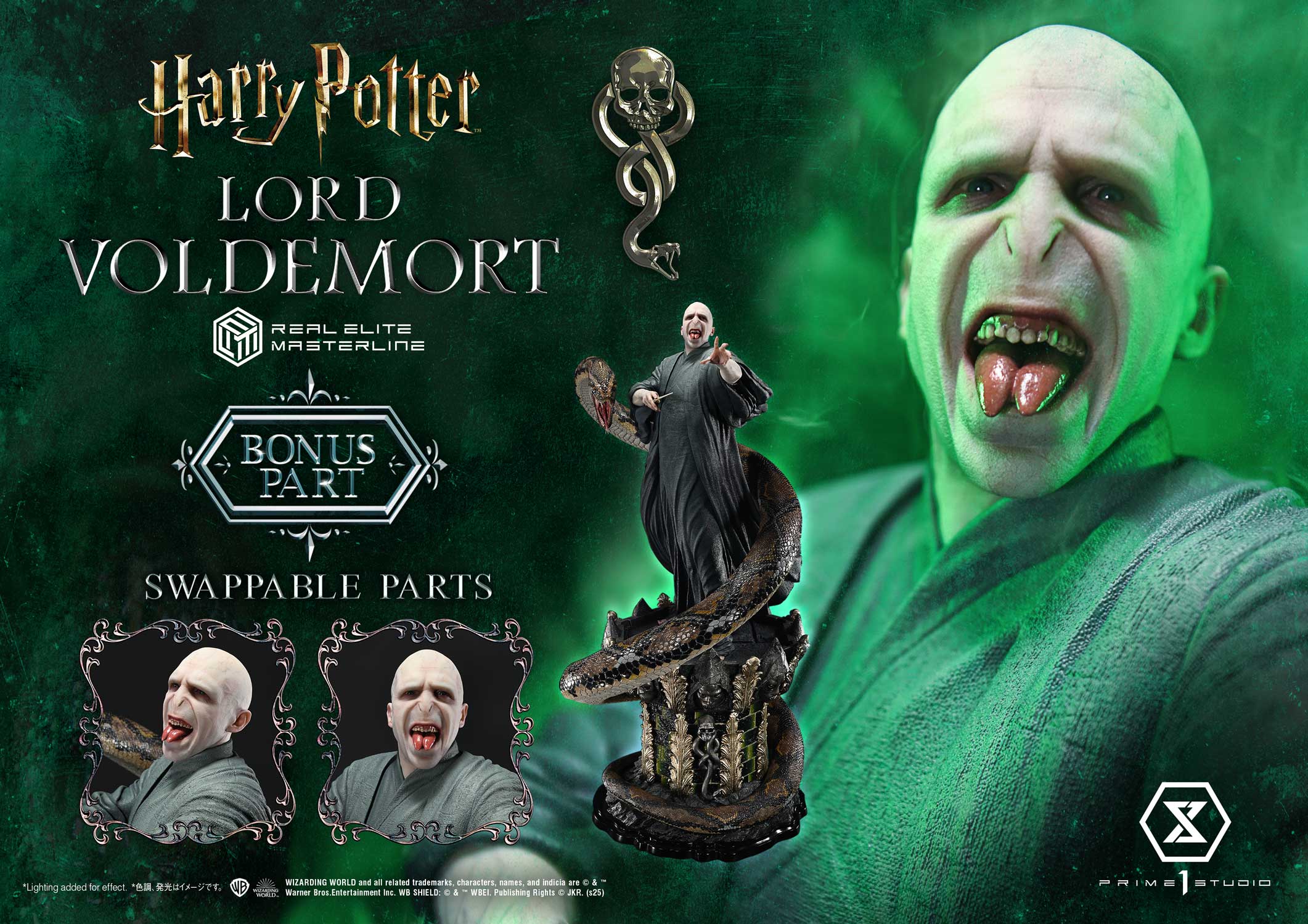 Real Elite Masterline Harry Potter (Film) Lord Voldemort