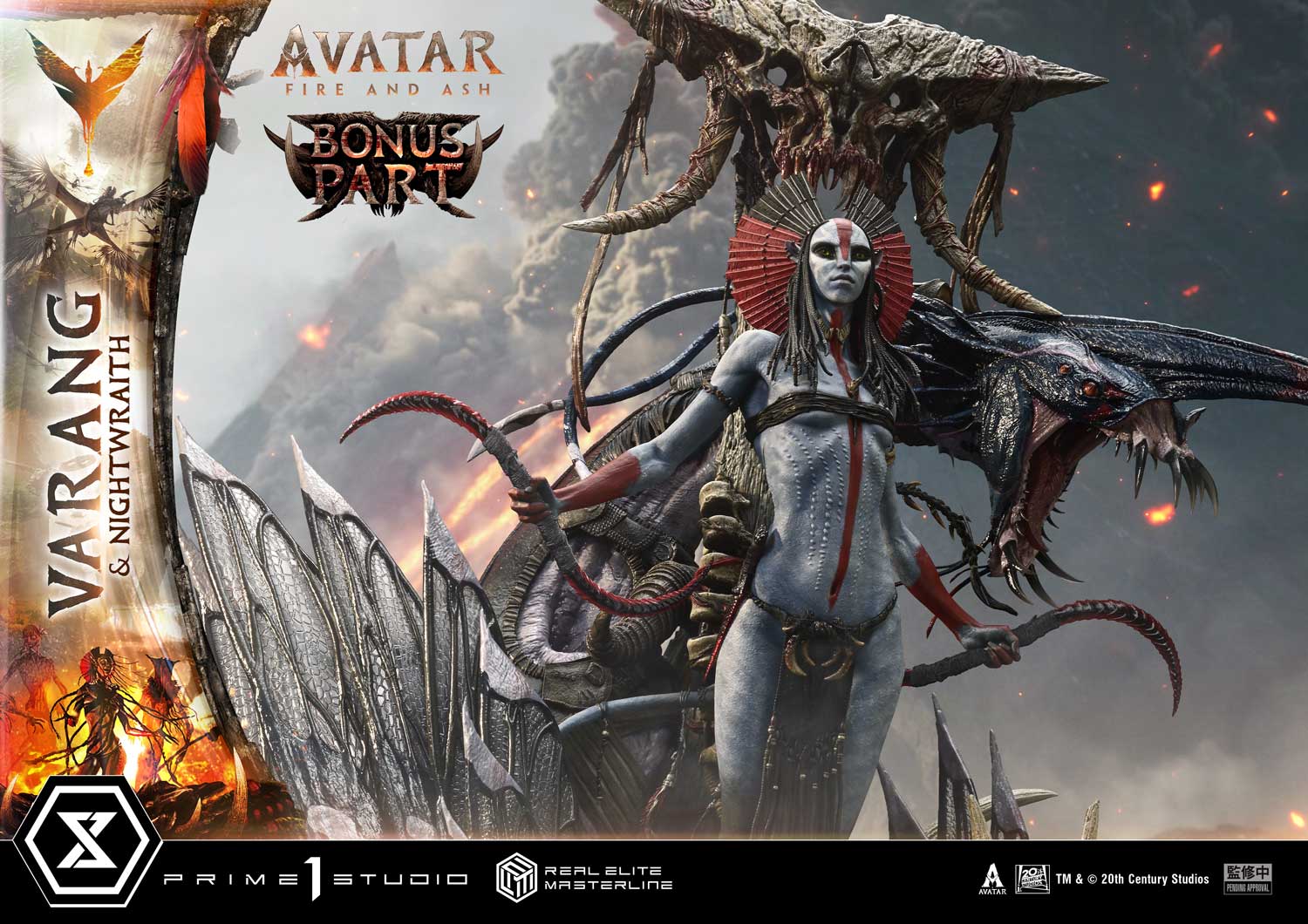 Real Elite Masterline Avatar: Fire and Ash (Film) Varang & Nightwraith Avatar Legacy Collection Bonus Version