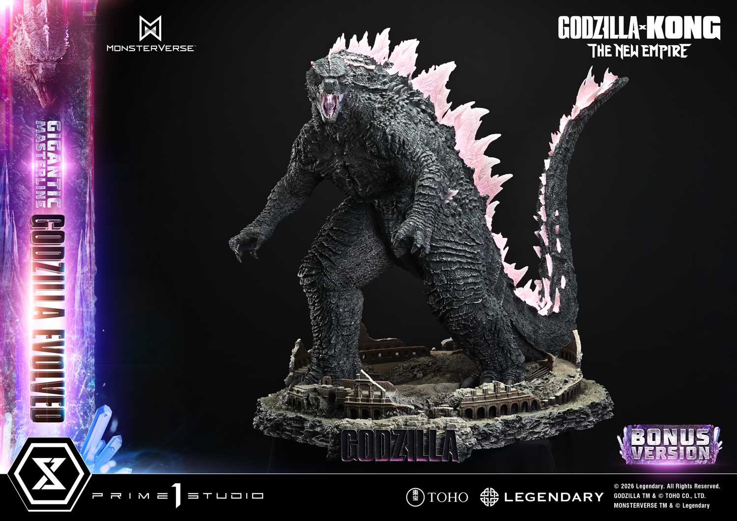 Gigantic Masterline Godzilla x Kong: The New Empire (Film) Godzilla Evolved Bonus Version