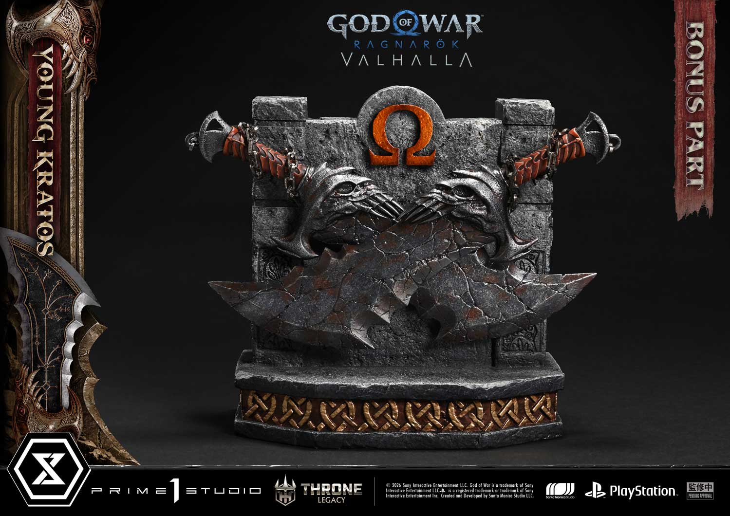 Throne Legacy God of War: Ragnarok Young Kratos Bonus Version