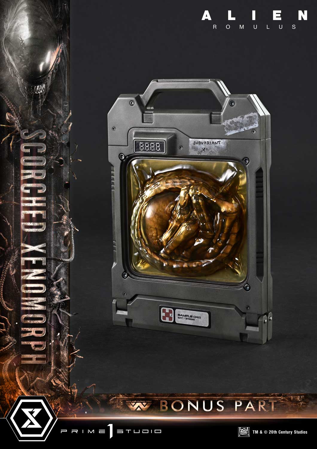 Museum Masterline XL Alien: Romulus Scorched Xenomorph Deluxe Version